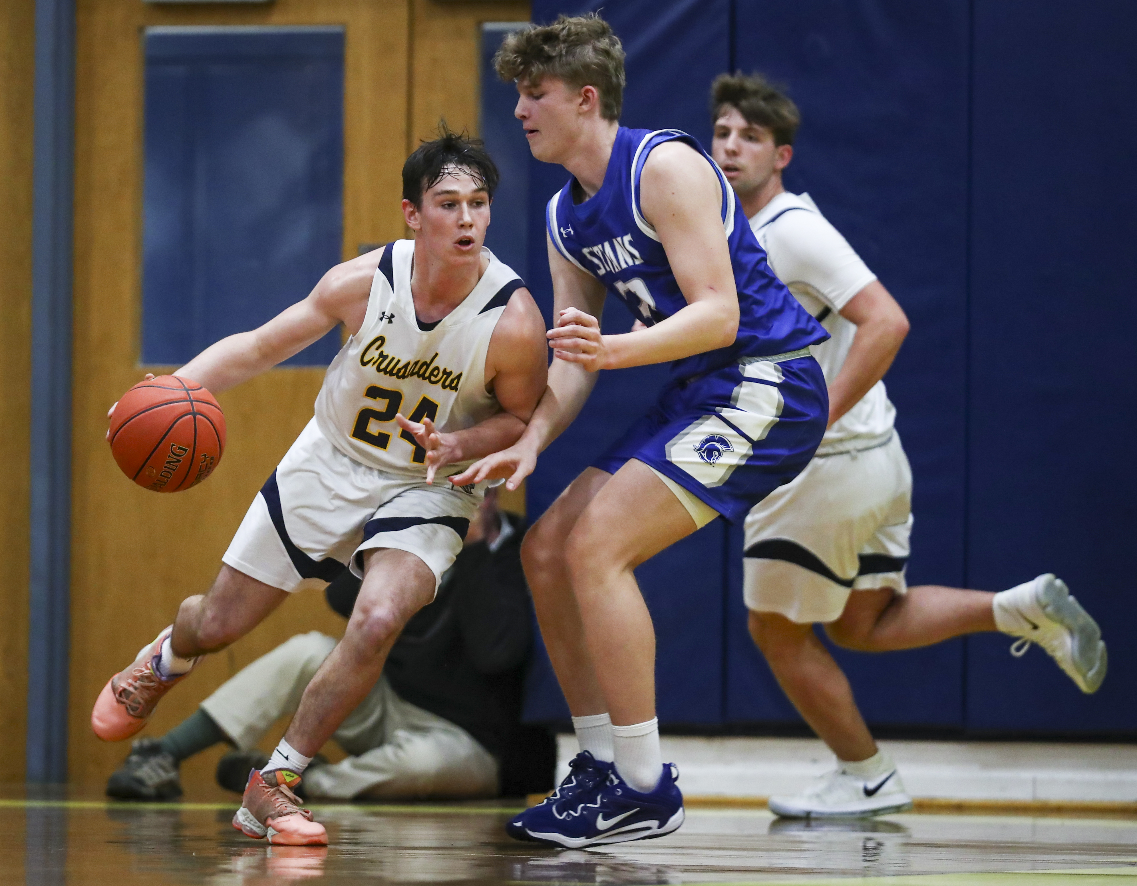 Notre Dame boys basketball hosts Southern Lehigh on Jan. 12, 2023 ...