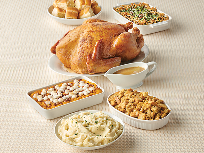 pre-cooked Thanksgiving meals 