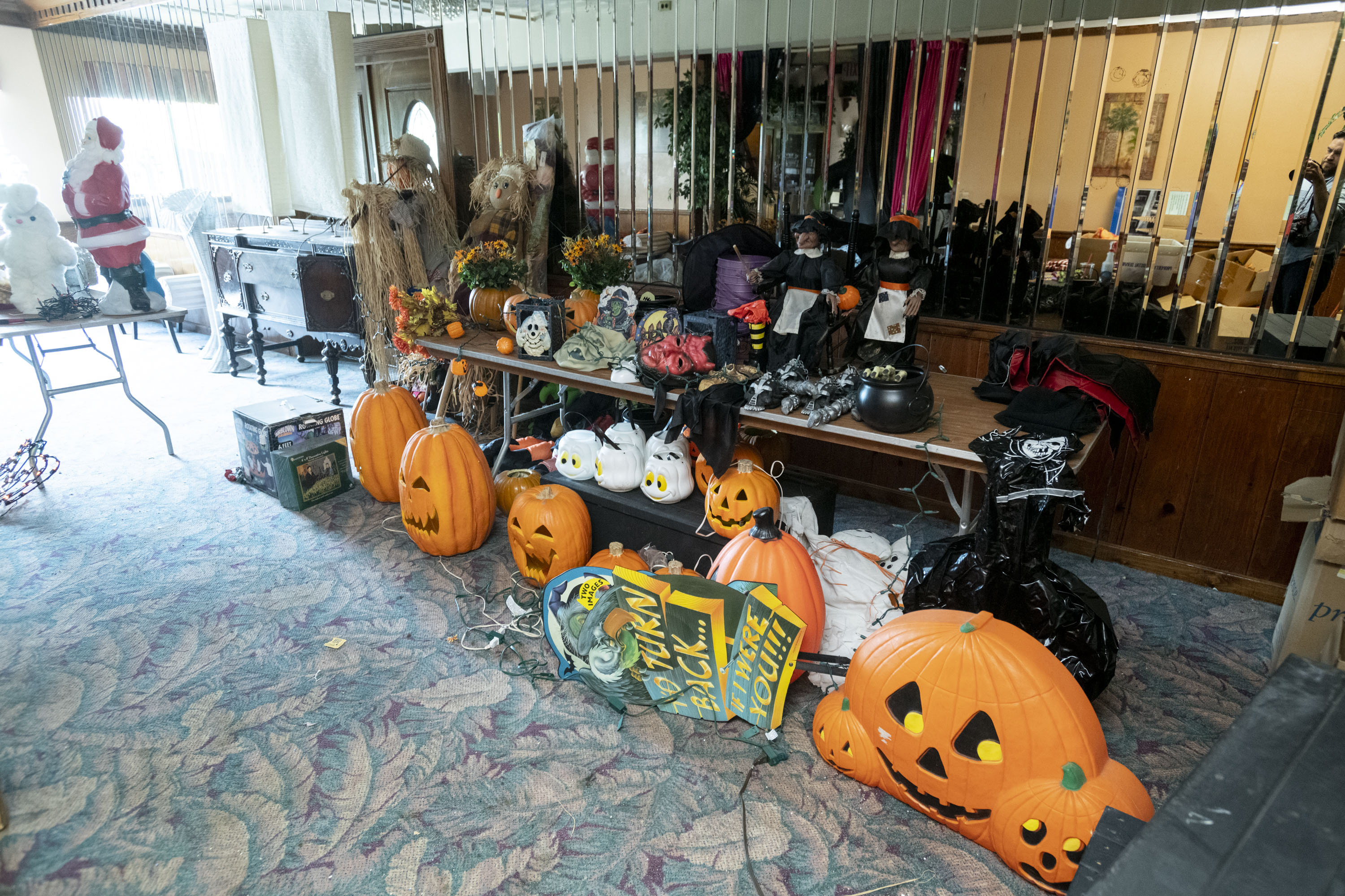 Everything for sale at Barnstormer Banquet Center before demolition