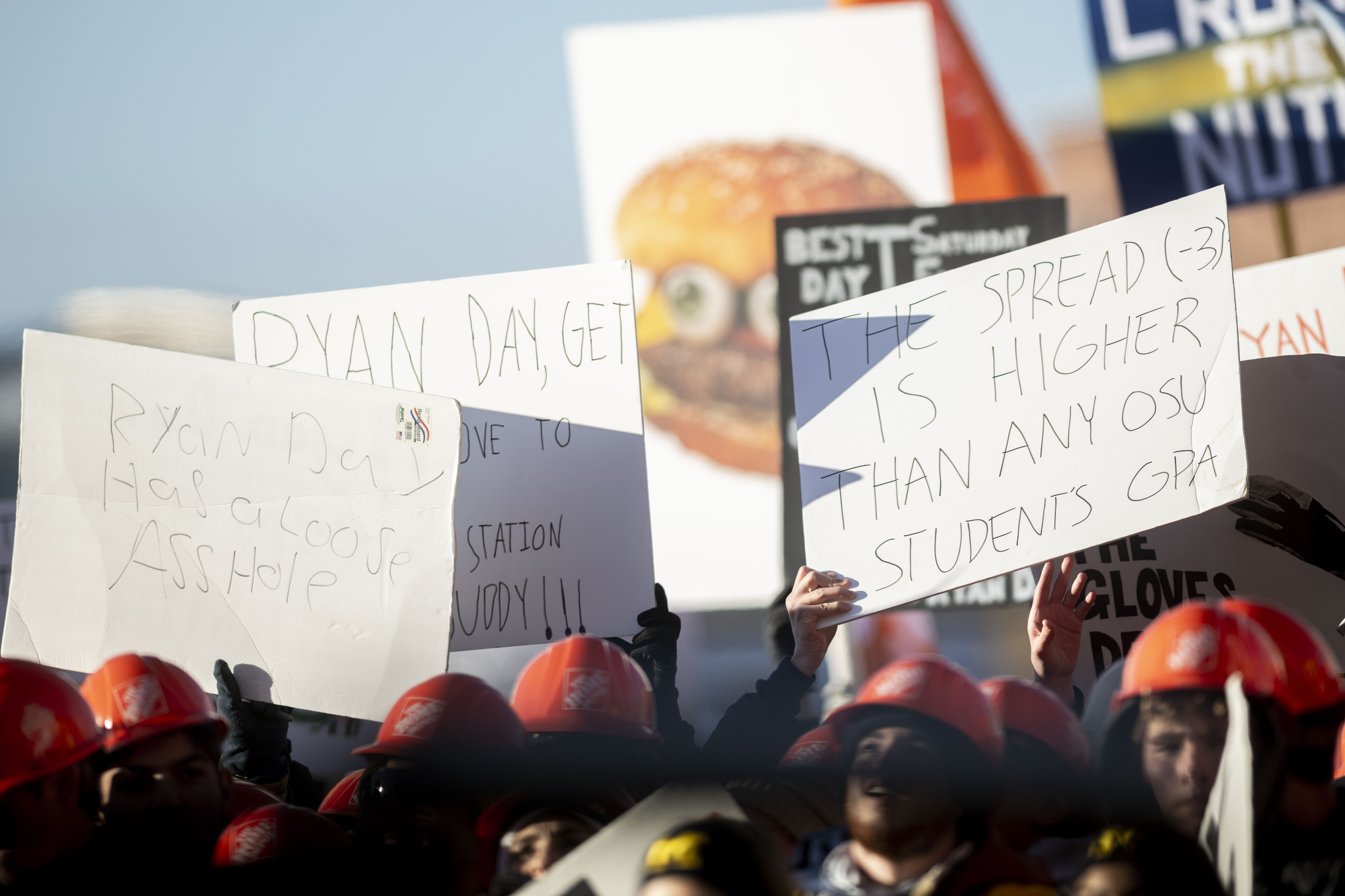 ESPN College GameDay signs in Ann Arbor - mlive.com