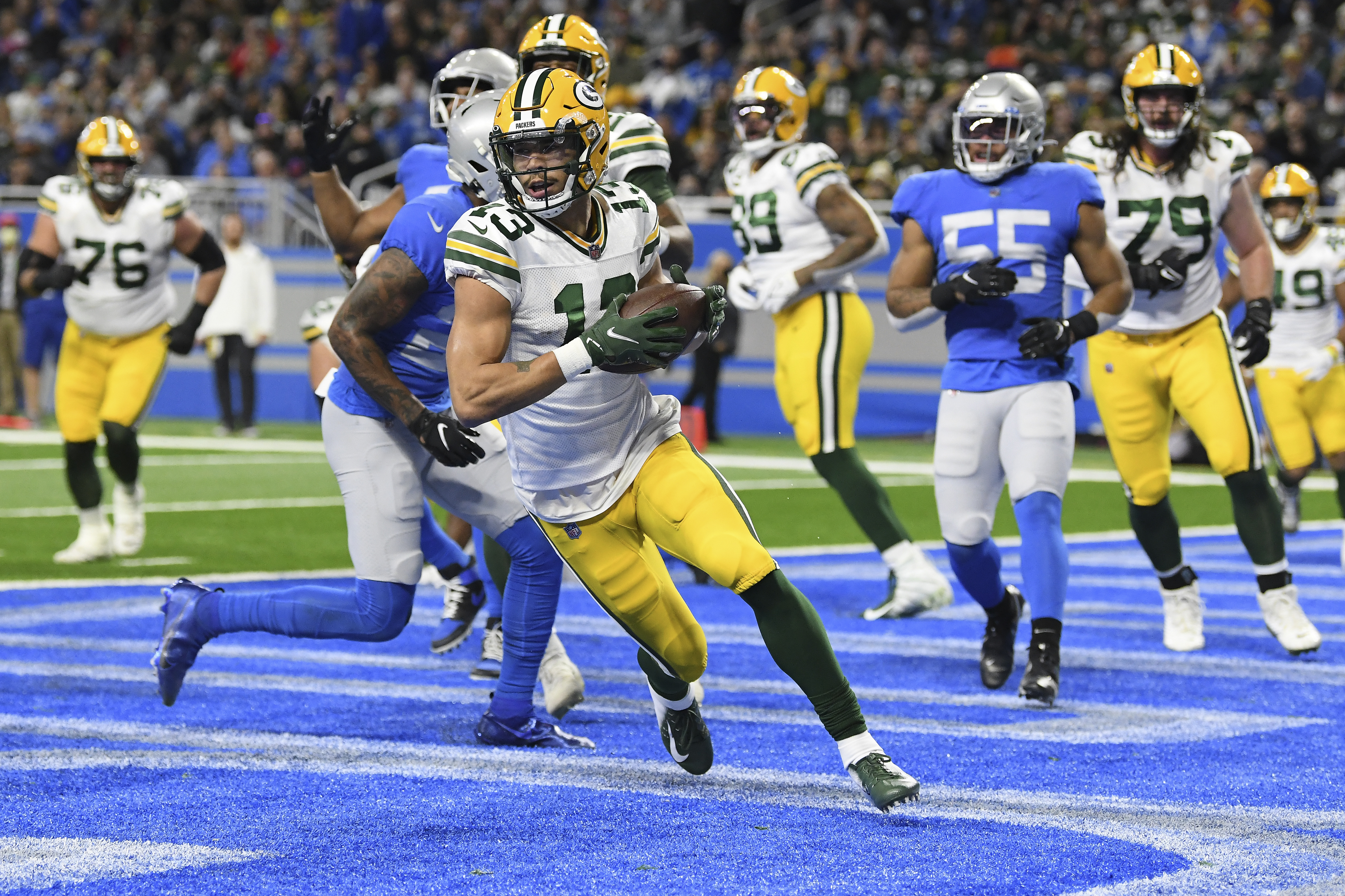 Live updates: Detroit Lions vs. Green Bay Packers