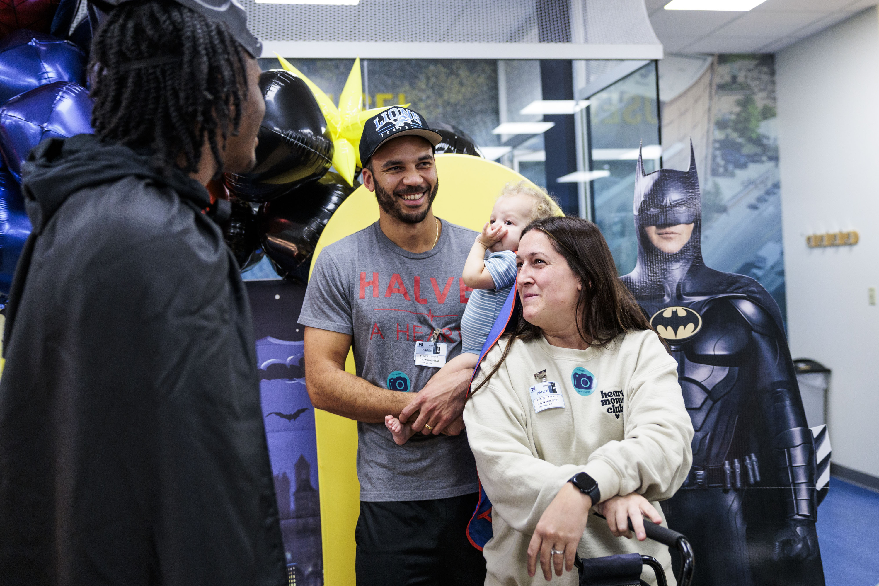 Bryce Underwood embraces 'Batman' role at Mott Children's Hospital  superhero ball - mlive.com