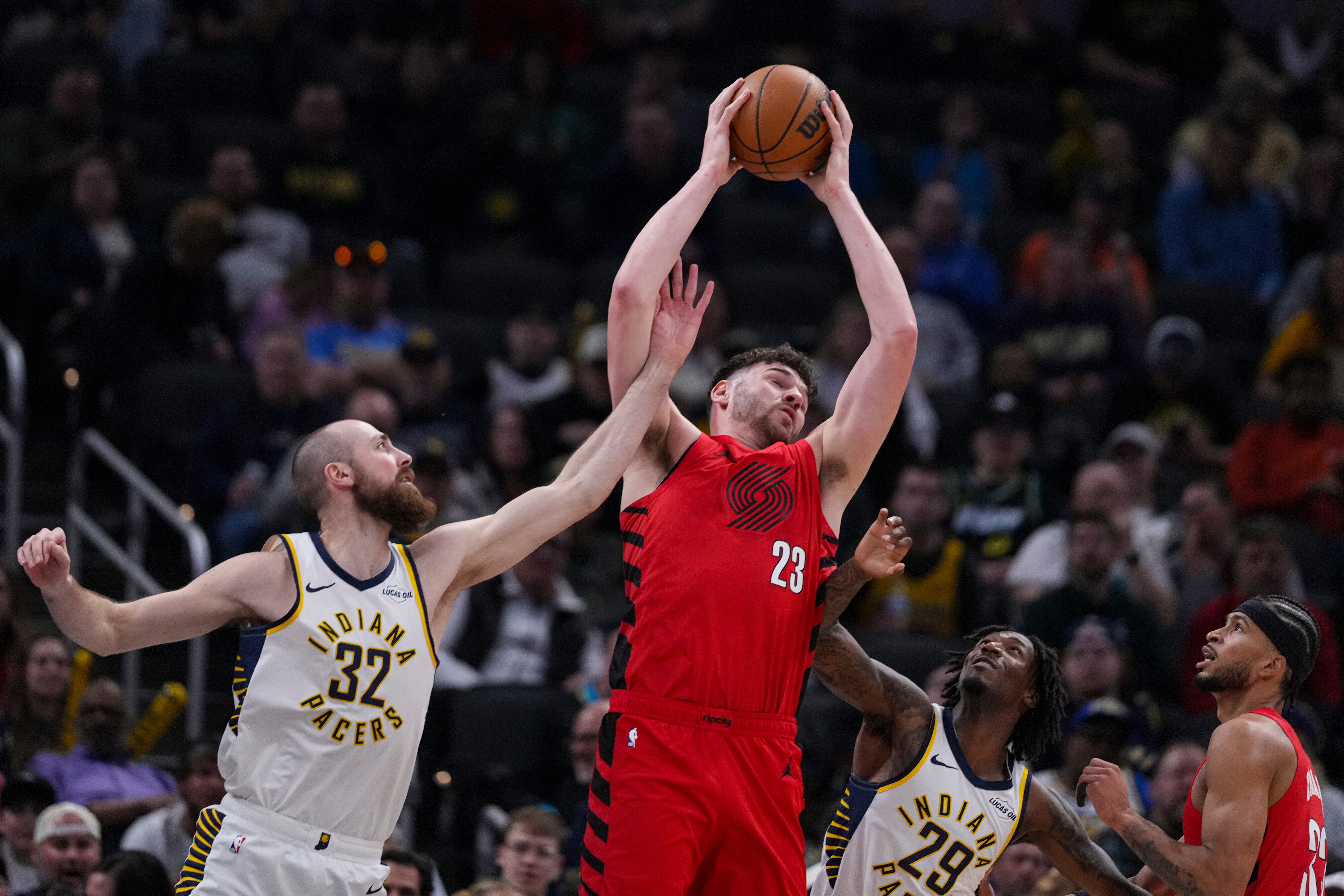 Clingan, Avdija help Trail Blazers avoid disaster and beat Pacers