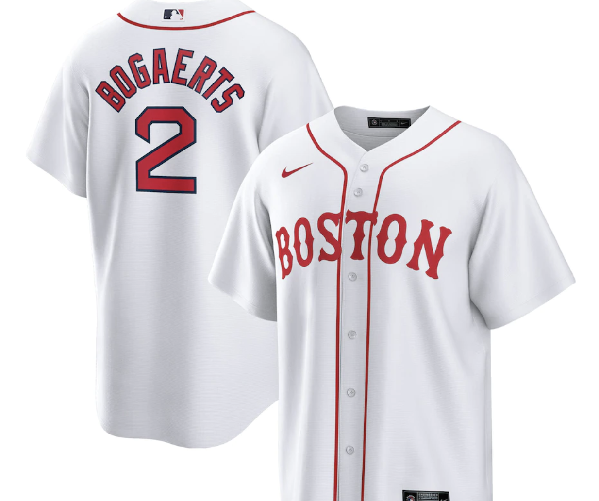 Boston Red Sox Nike Official Replica Home Jersey - Womens