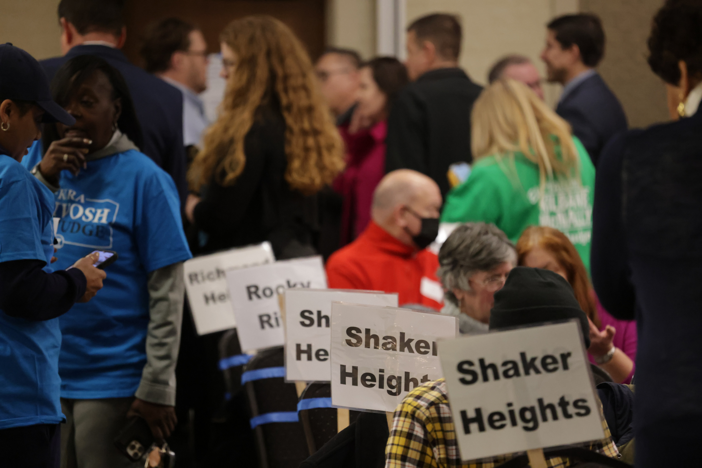 Cuyahoga County Democratic Party endorsements meeting