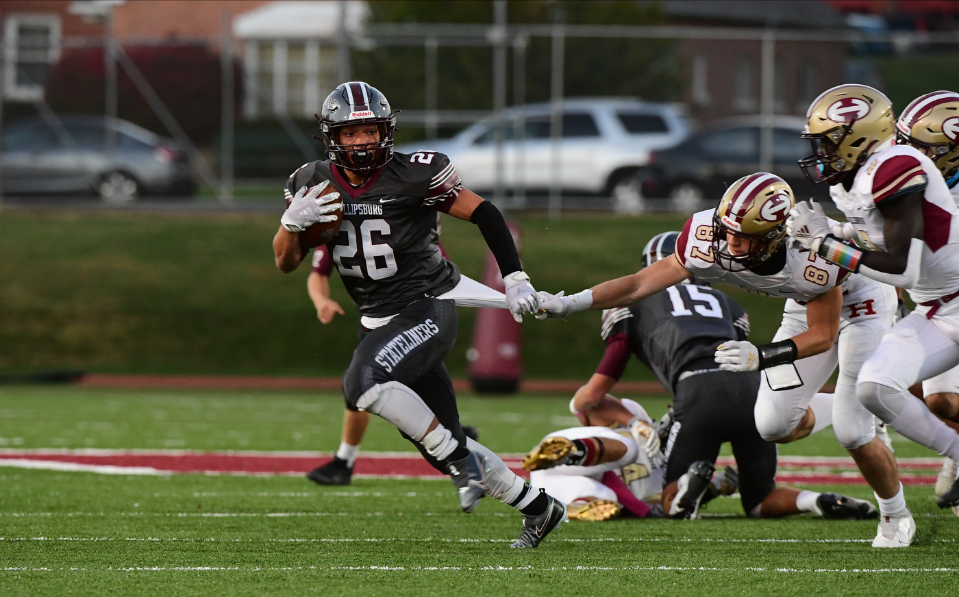 Quetel Carries The Load As Phillipsburg Football Beats Hillsborough In Home Opener Lehighvalleylive Com