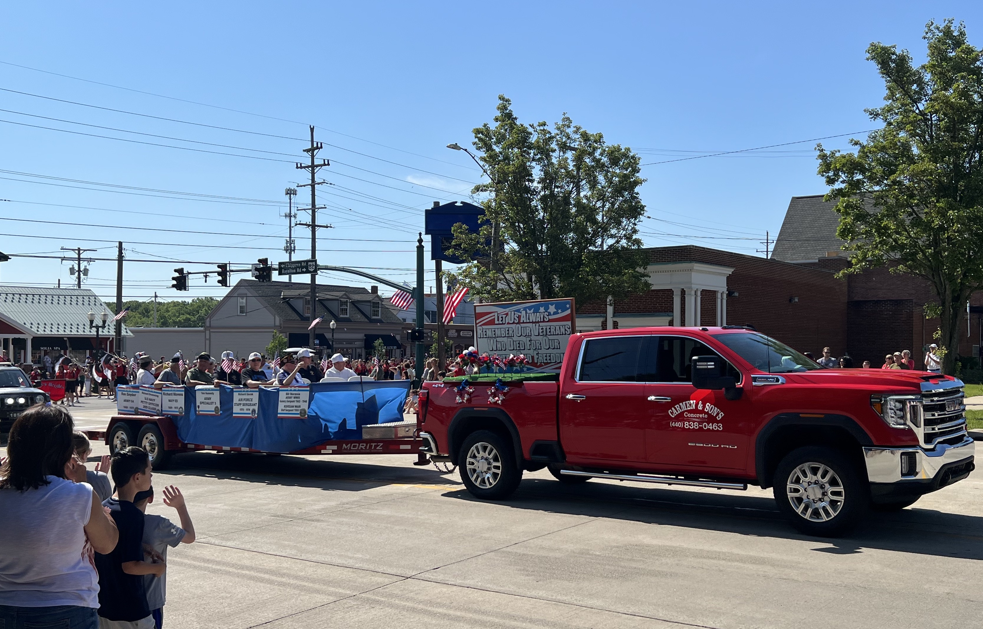 Stepping off from city hall and ending at the cemetery, Brecksville’s