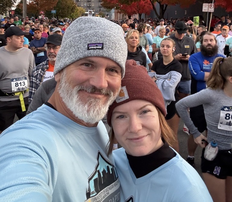 Renee Ruff Three strangers save a runner's life at the Grand Rapids Marathon ...
