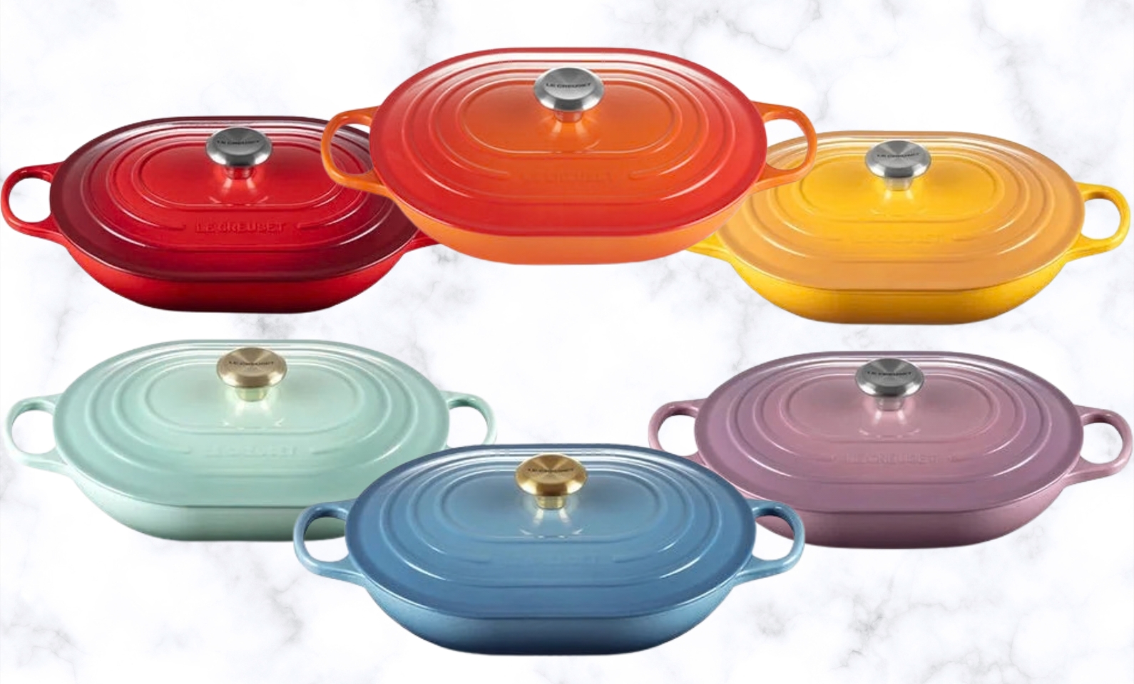 Le Creuset signature oval casserole is 35% off for a limited time