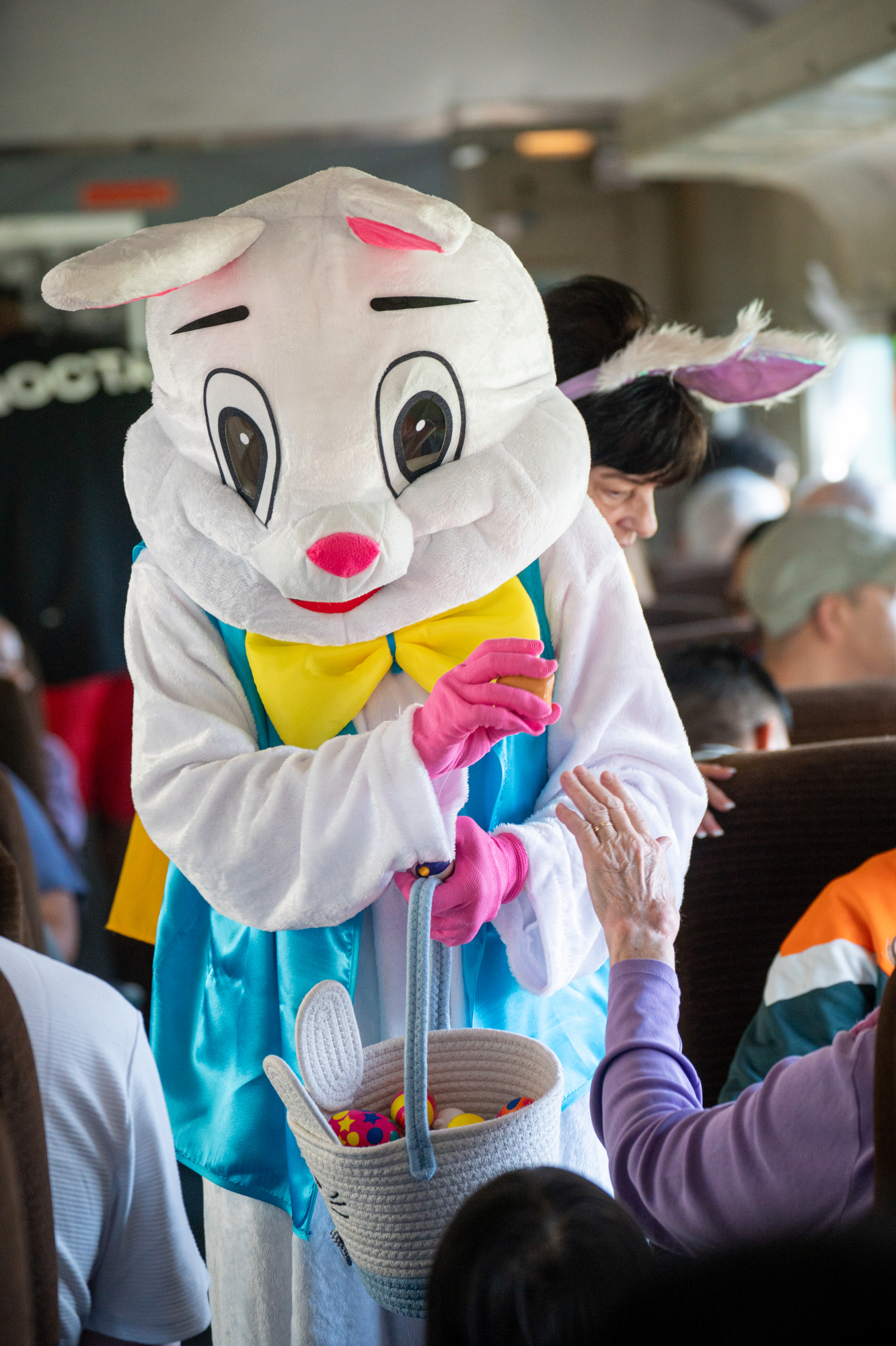 The Oregon Rail Heritage Center Easter Bunny Express train ride ...