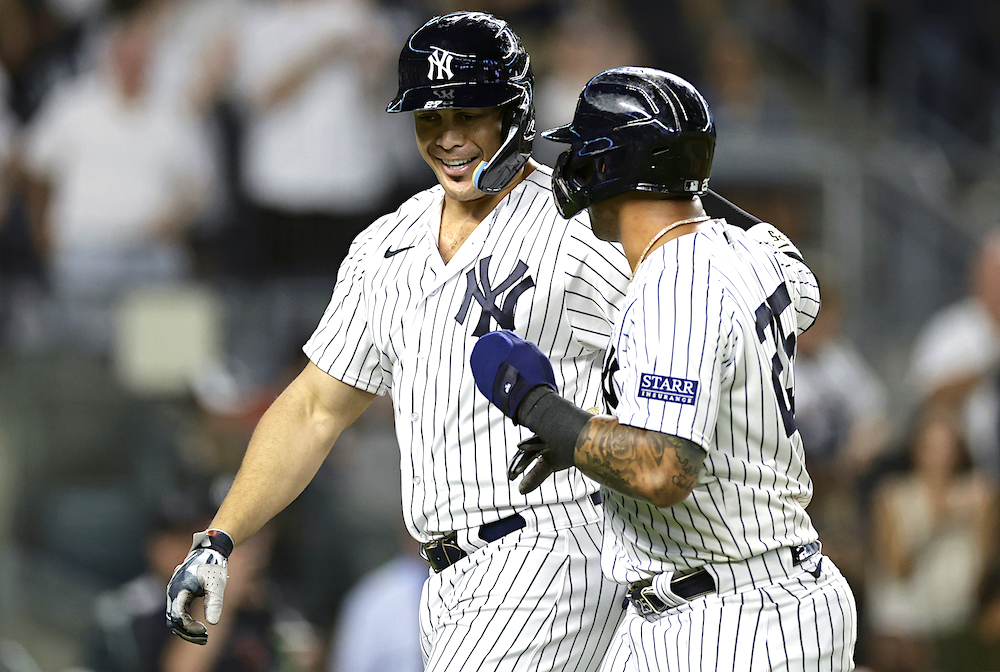 Giancarlo Stanton Blast No 400 Gives The New York Yankees The Lead