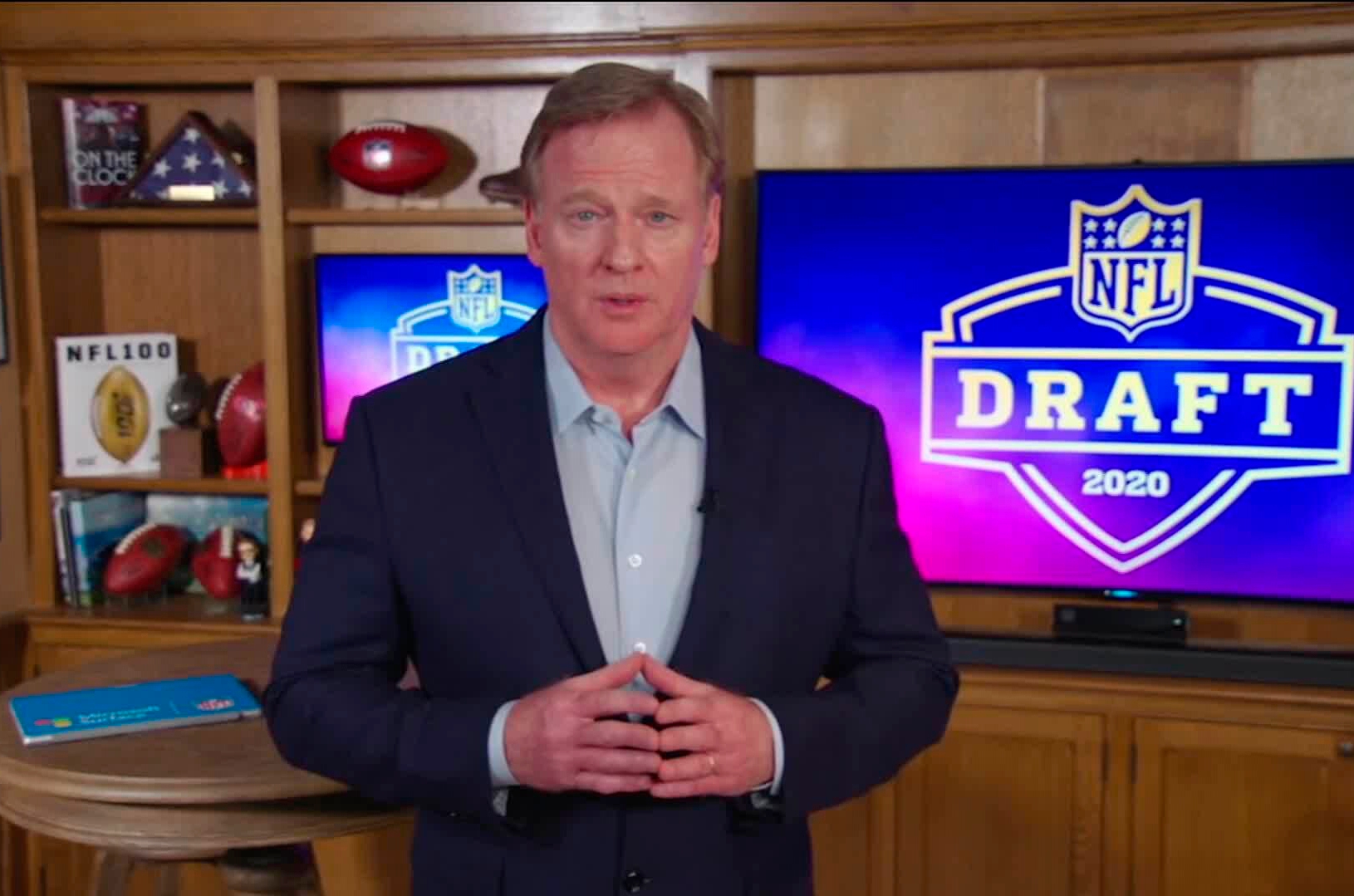 Barstool Sports Sued Over Famous Sad Roger Goodell Image