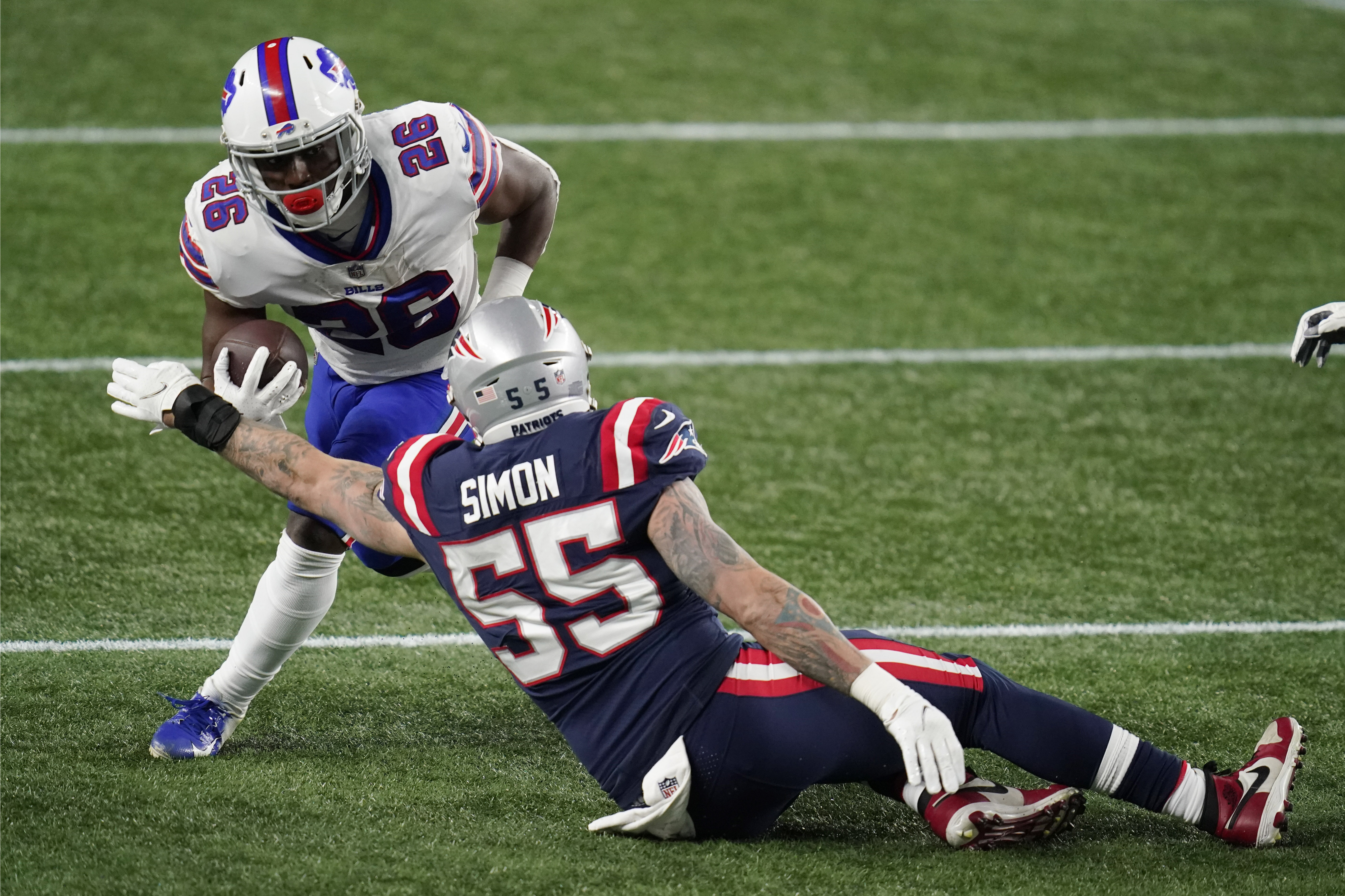 Buffalo Bills 38-9 New England Patriots: Josh Allen breaks Jim Kelly's  franchise record in blowout win, NFL News