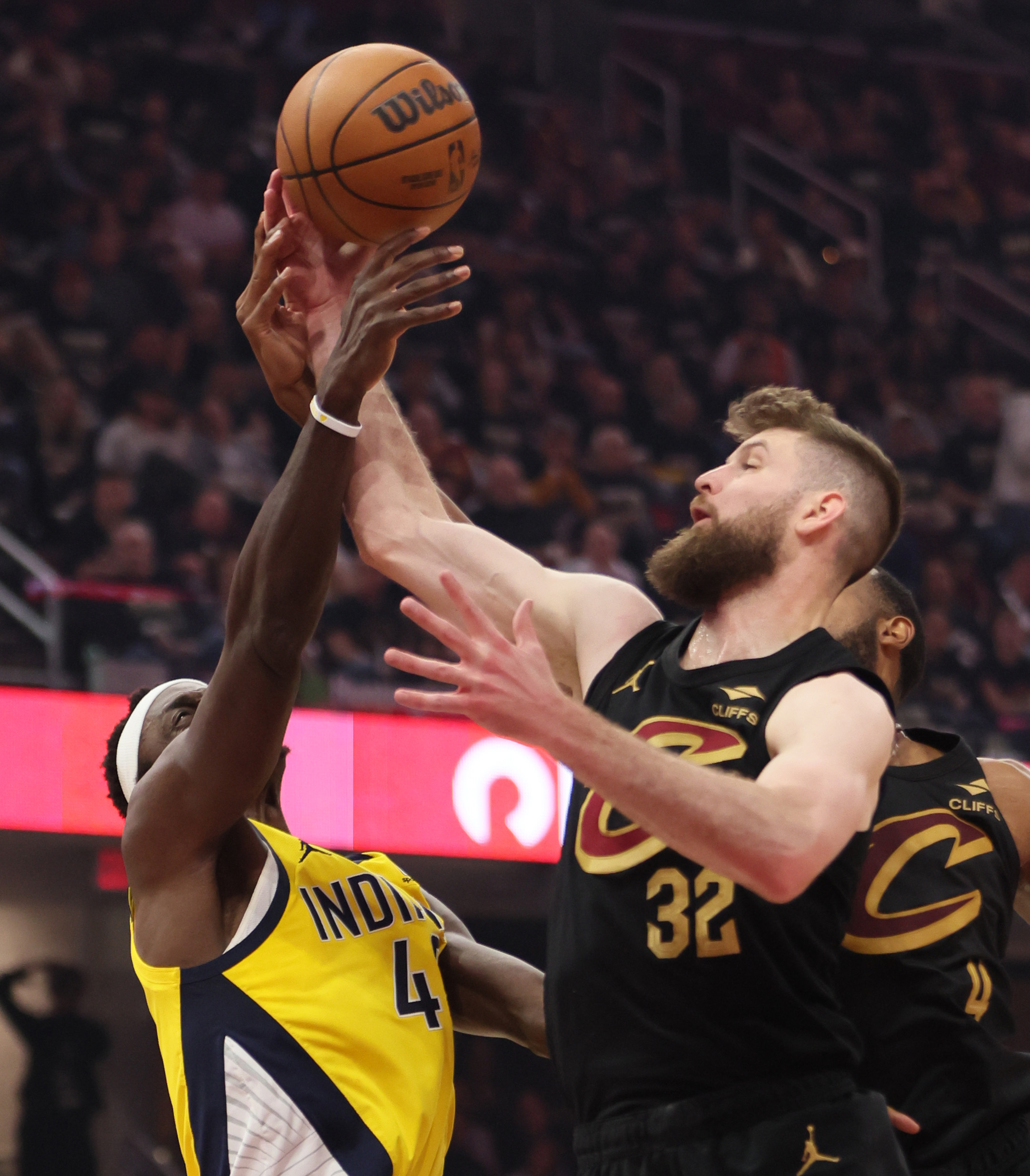 Cleveland Cavaliers vs. Indiana Pacers in game 5 of the Eastern ...