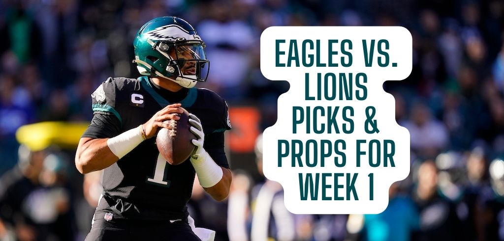 Eagles vs. Lions prop bets: Bank on Hurts and Brown to erupt in Philly's  Week 1 road win 