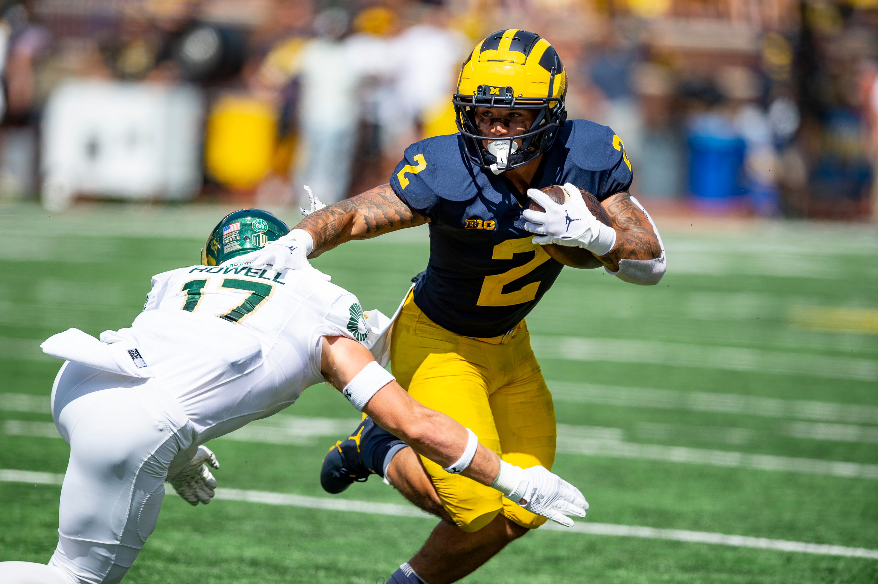 Michigan RB Blake Corum talks NIL positional value in NFL mlive