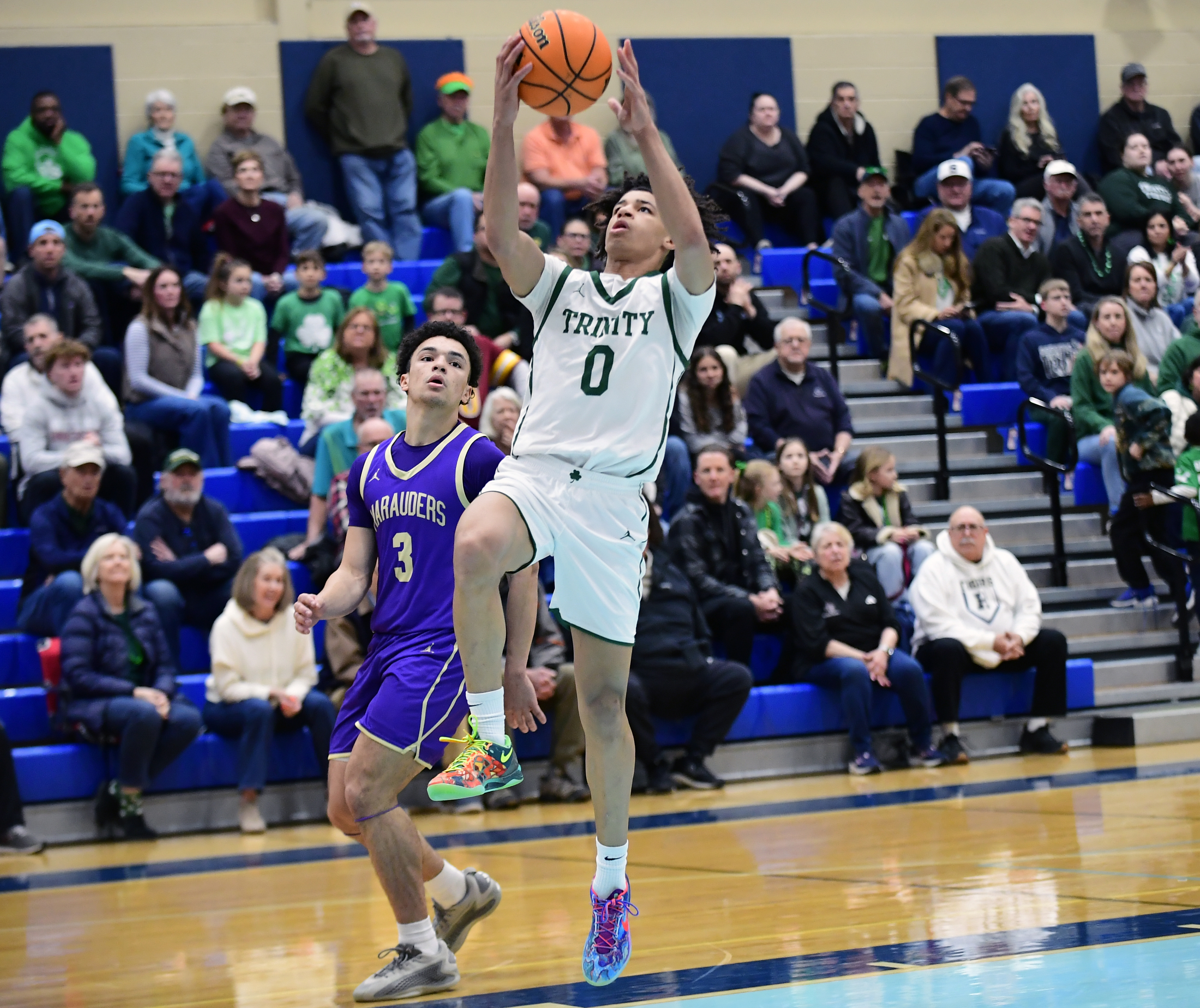 Troy Ruggery Trinity vs Bishop Guilfoyle, PIAA 3A boys basketball semifinal ...