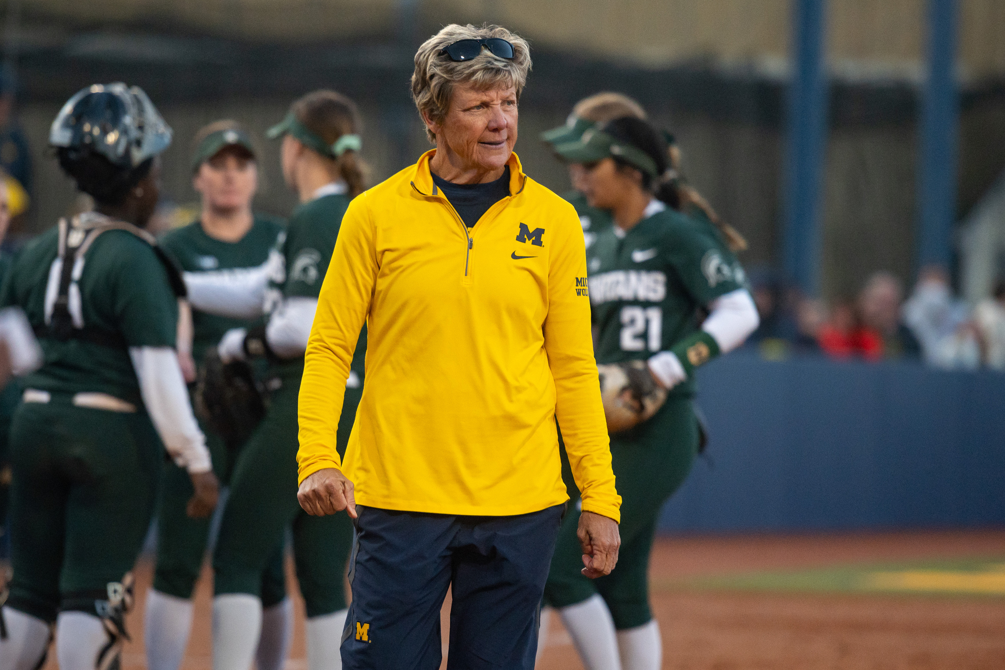 Michigan S Carol Hutchins Is A Title Ix Pioneer Mlive Com