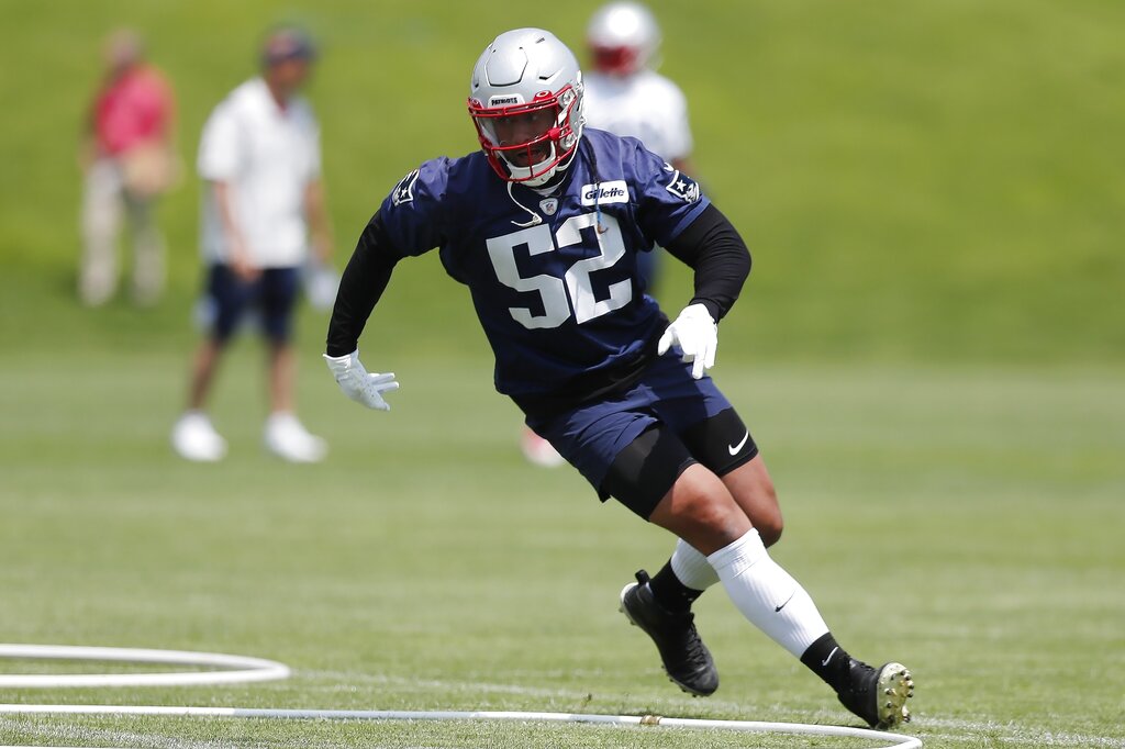 Why is a Patriots cornerback wearing a lineman's number? 