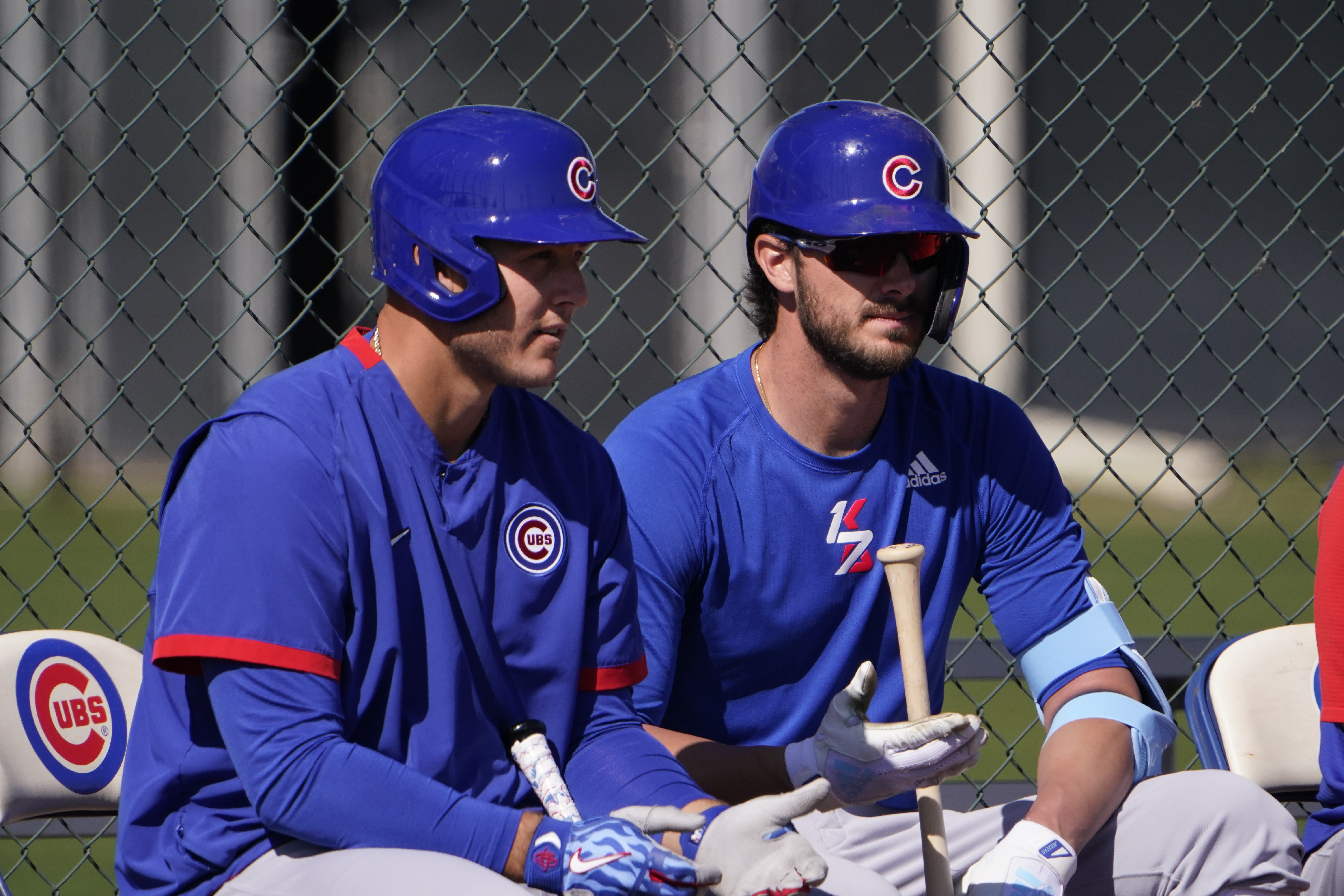 Here is what kind of uniforms the Cubs were wearing