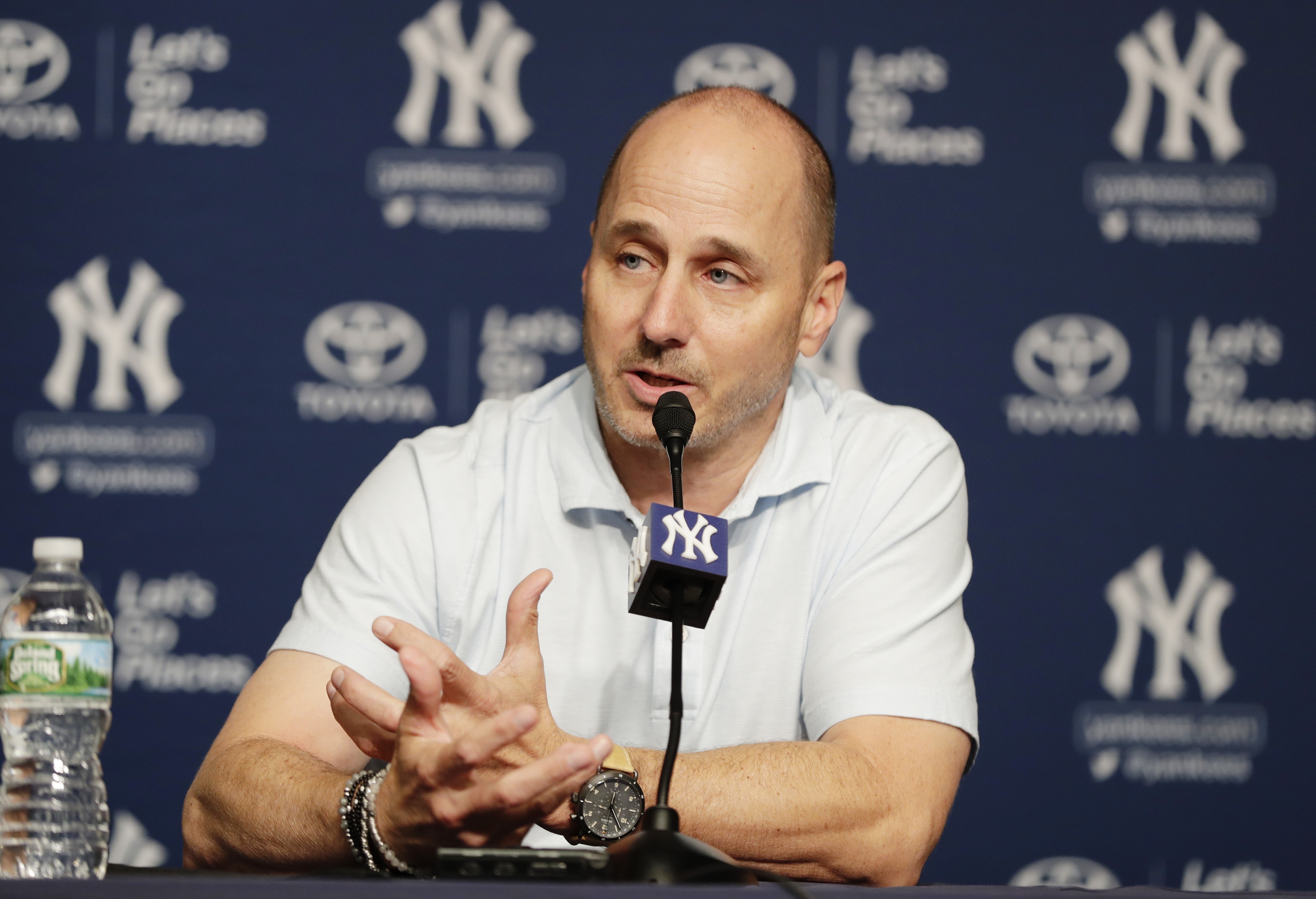 Brian Cashman's Return to Work, Clubhouse Salespeople, and Other  Observations From Yankees Spring Training