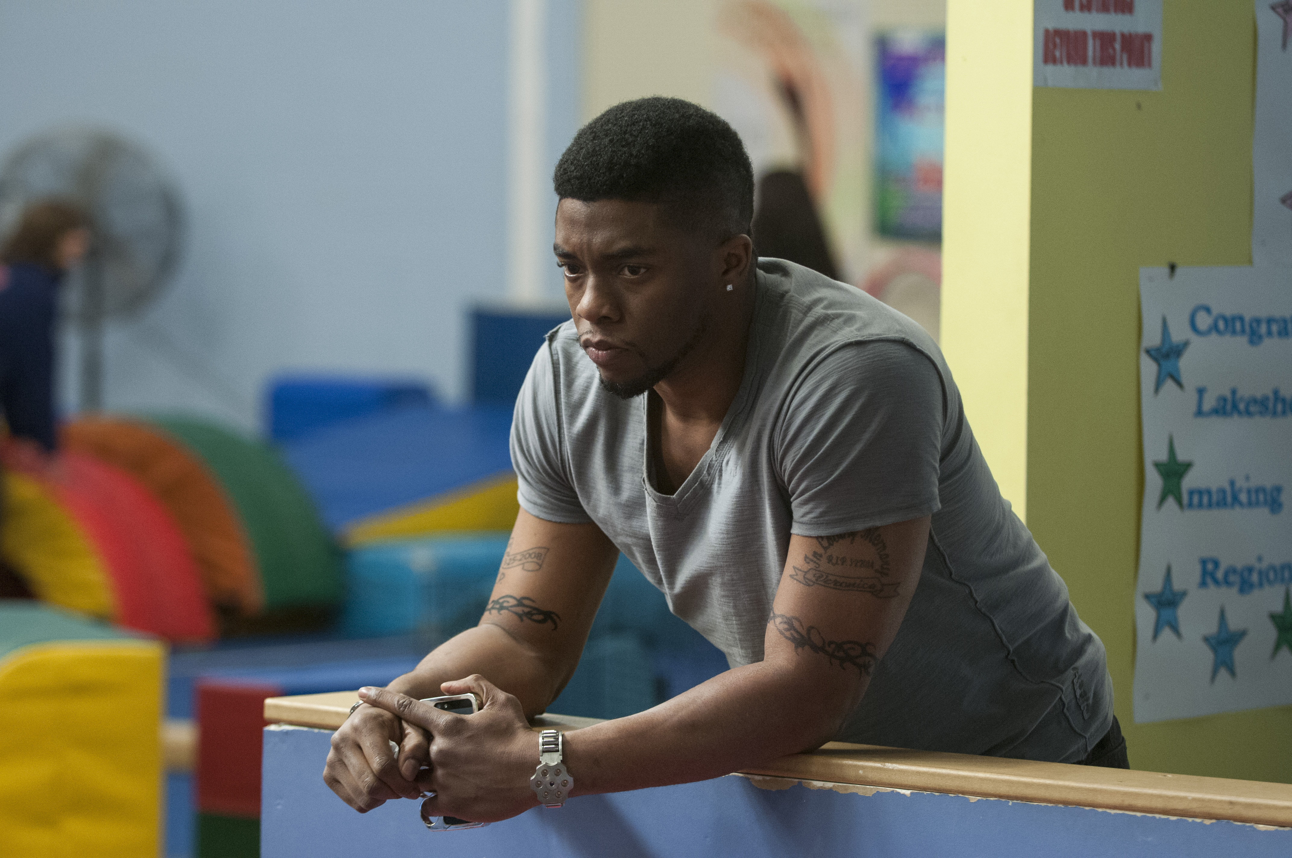 Chadwick Boseman was once a Cleveland Brown in 'Draft Day