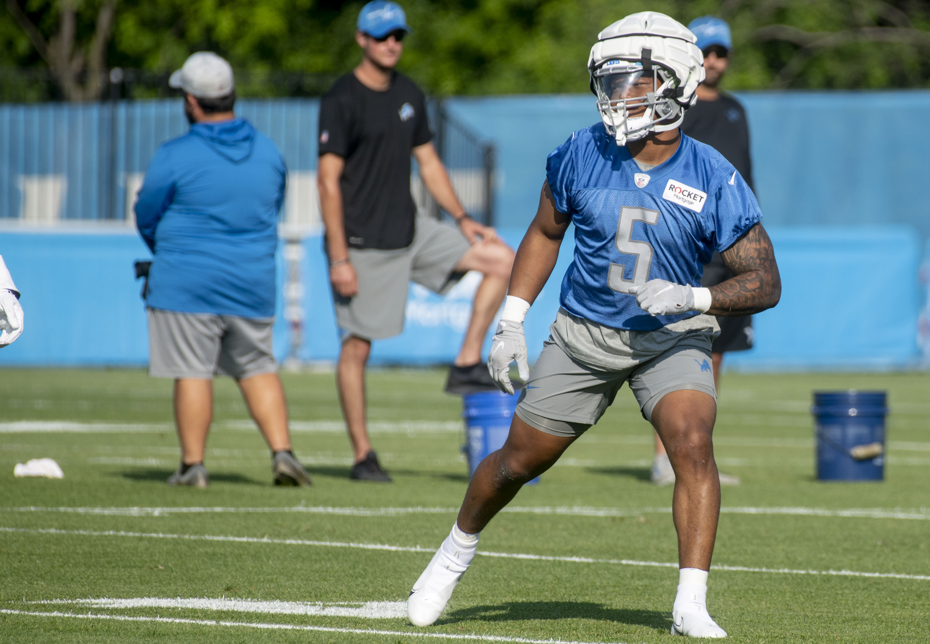 Detroit Lions RB David Montgomery talks pizza, offseason and more