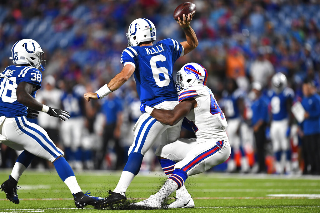 Jim Kelly gives Bills Mafia a shoutout in Super Bowl LVII flag