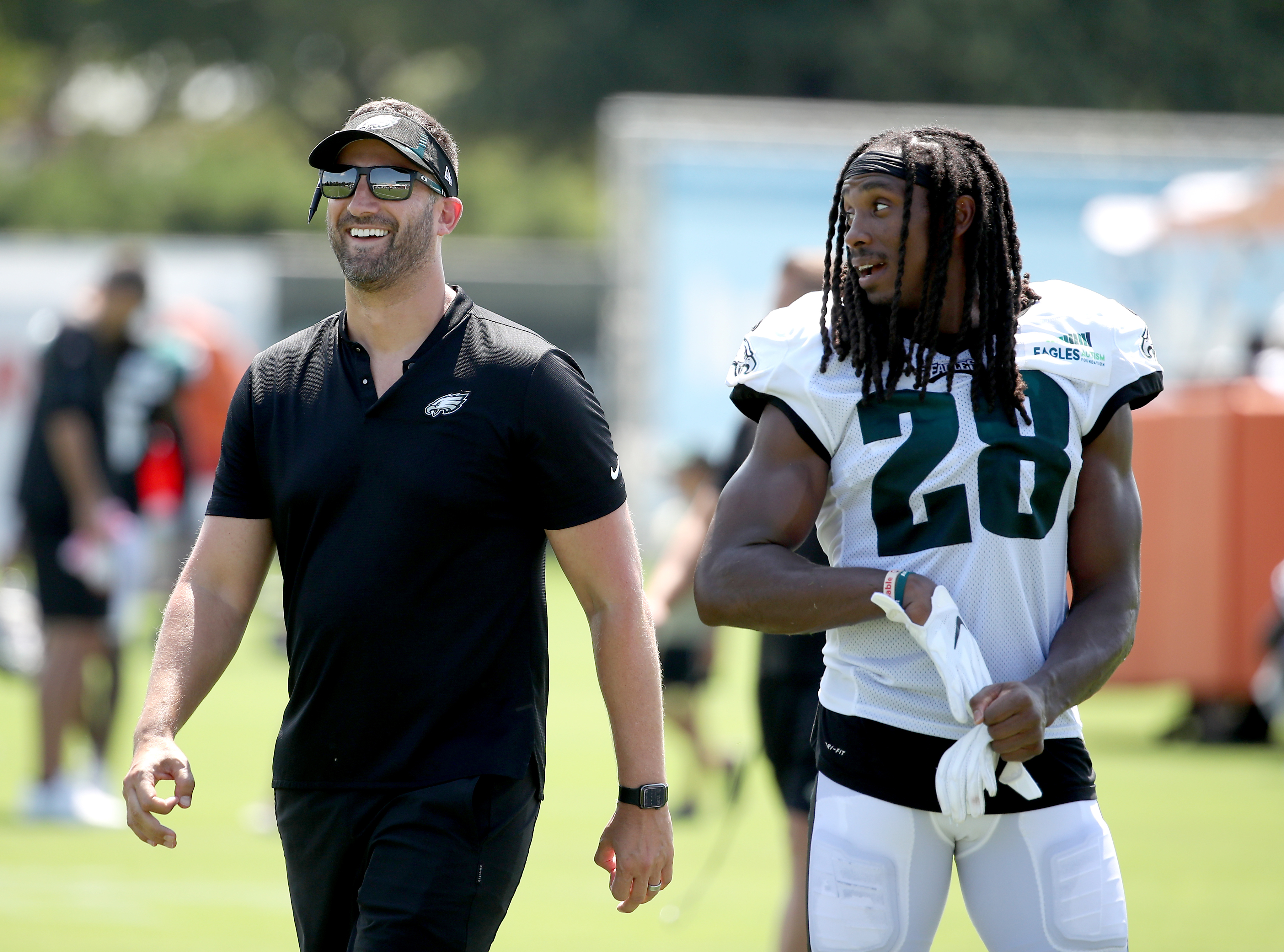 Philadelphia Eagles training camp, Aug. 2, 2022 