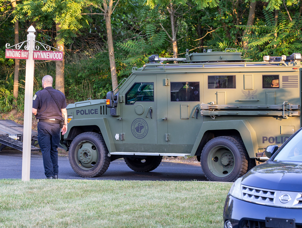 Police on the scene at standoff in Lower Paxton Twp.