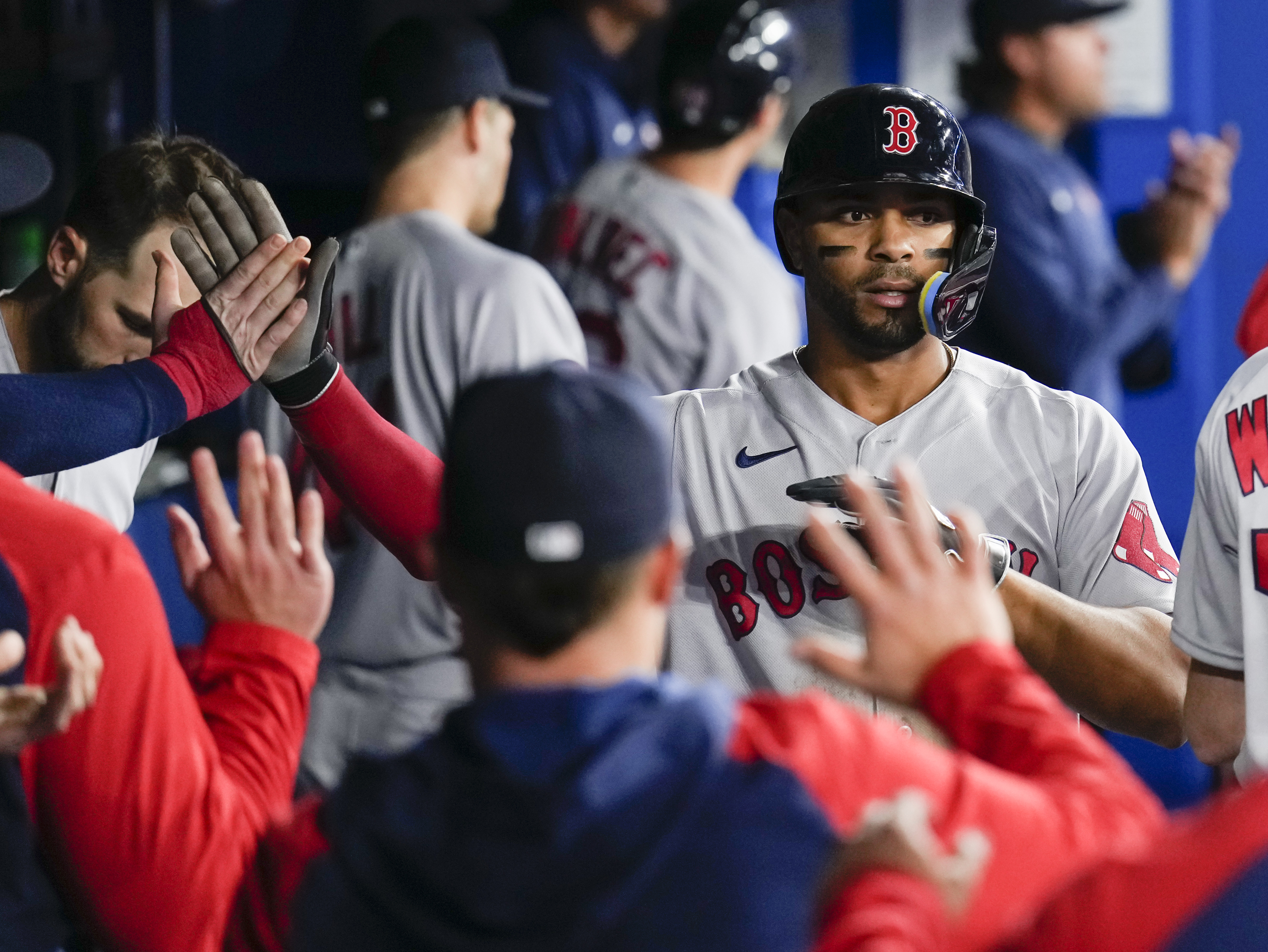 Xander Bogaerts has 3 hits in Padres debut