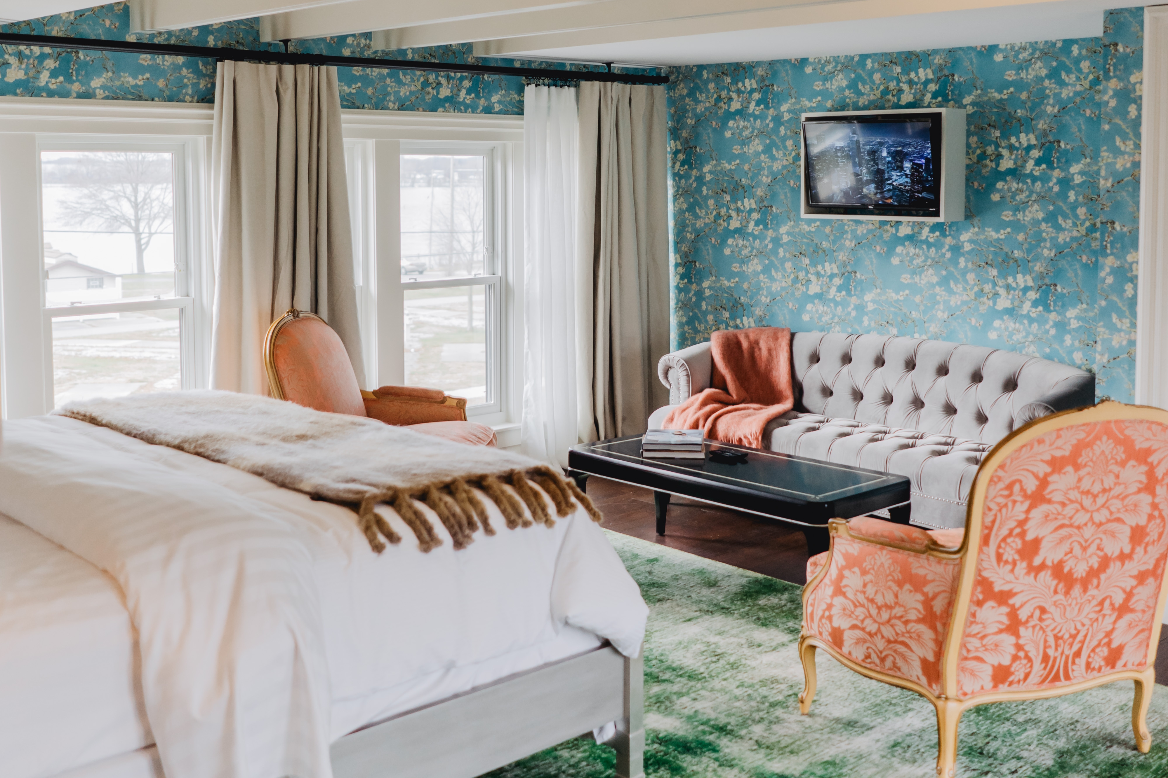 Historic mansion, moved in 2019 and restored, opens doors as bed