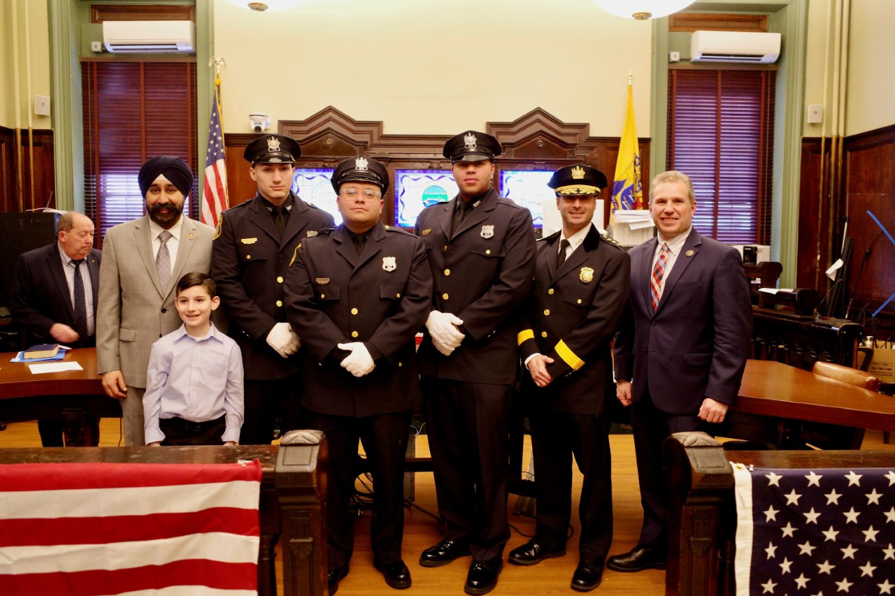 Steven Ferrante Hoboken welcomes new officers; Archdiocese celebrates Black History ...