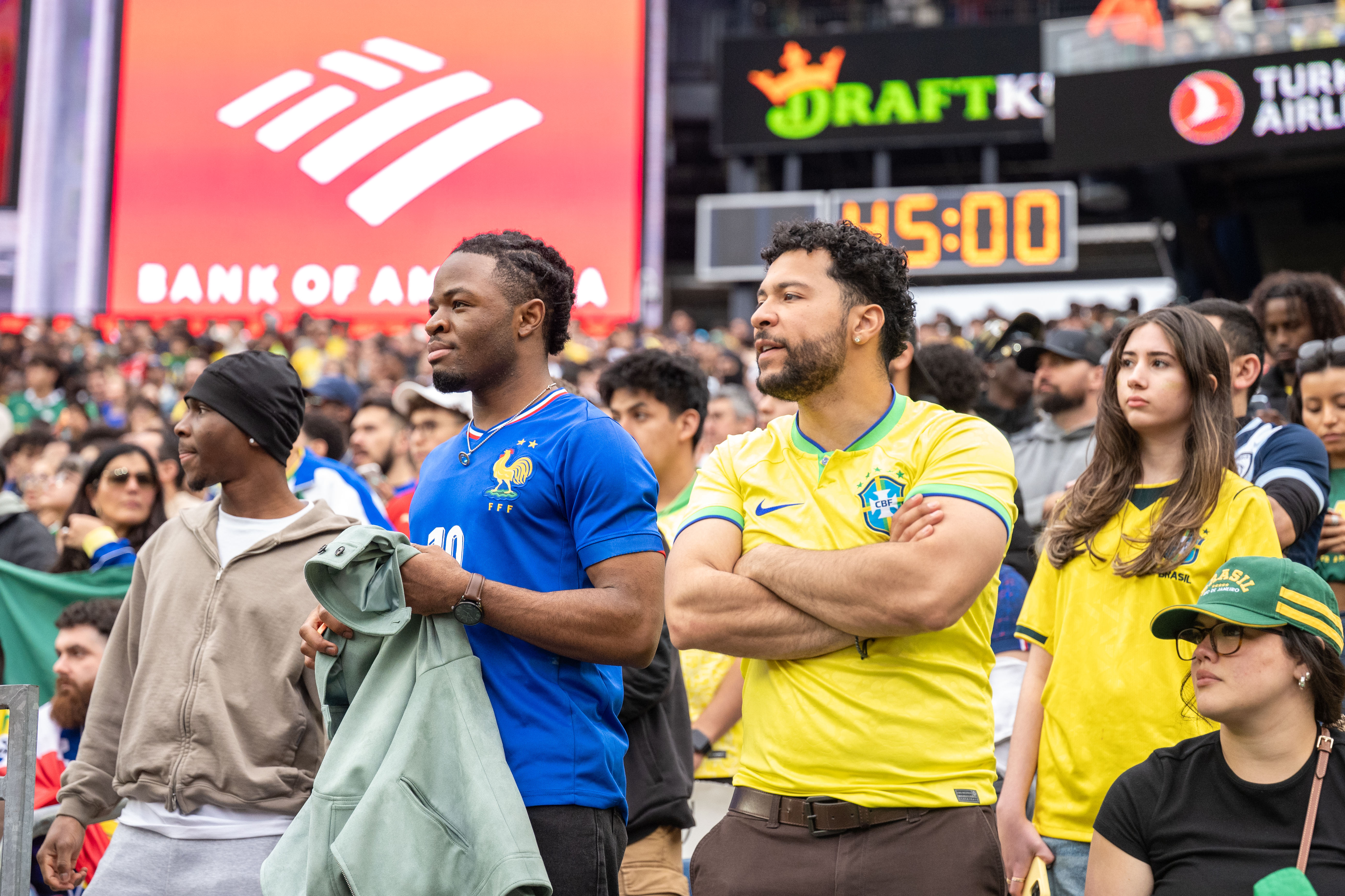 France and Brazil come to Massachusetts for World Cup dress 