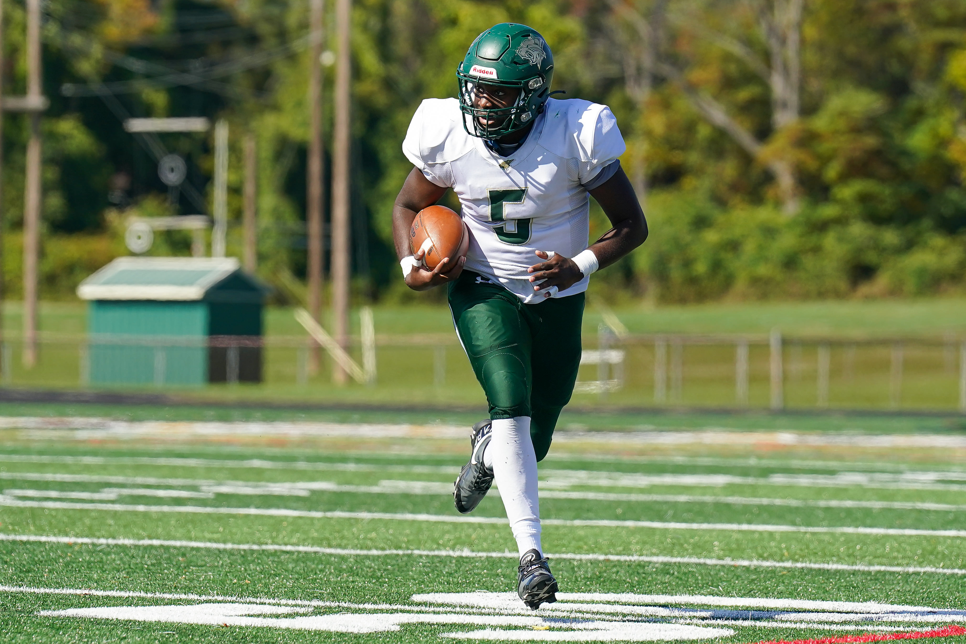 Football: Pinelands Regional vs Monmouth Regional on October 15