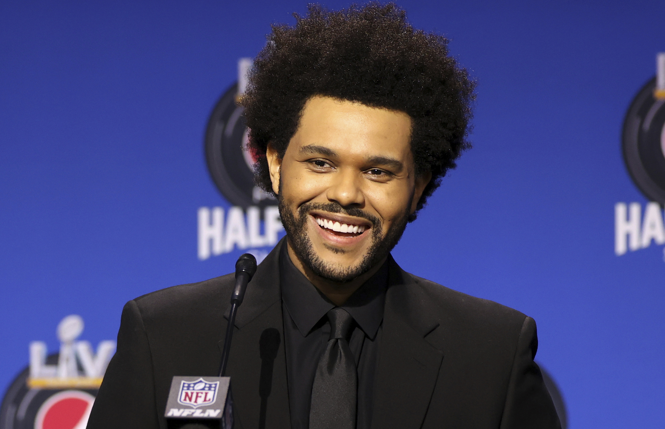 Full Story Behind The Weeknd's Face Bandages at Super Bowl LV