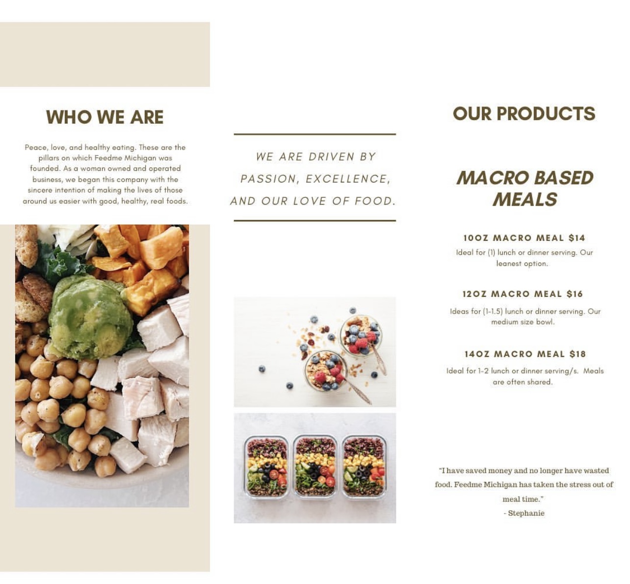 FeedMe Michigan + Cherry Street Eats offers unique meal prep service in