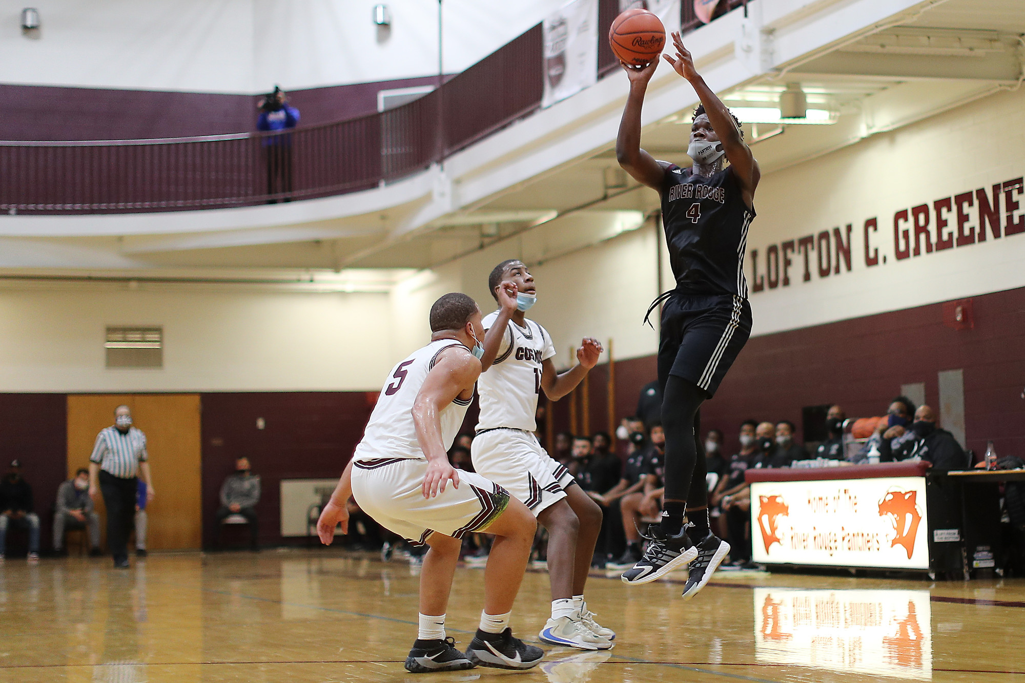 MHSAA basketball Hamtramck vs. River Rouge February 19, 2021