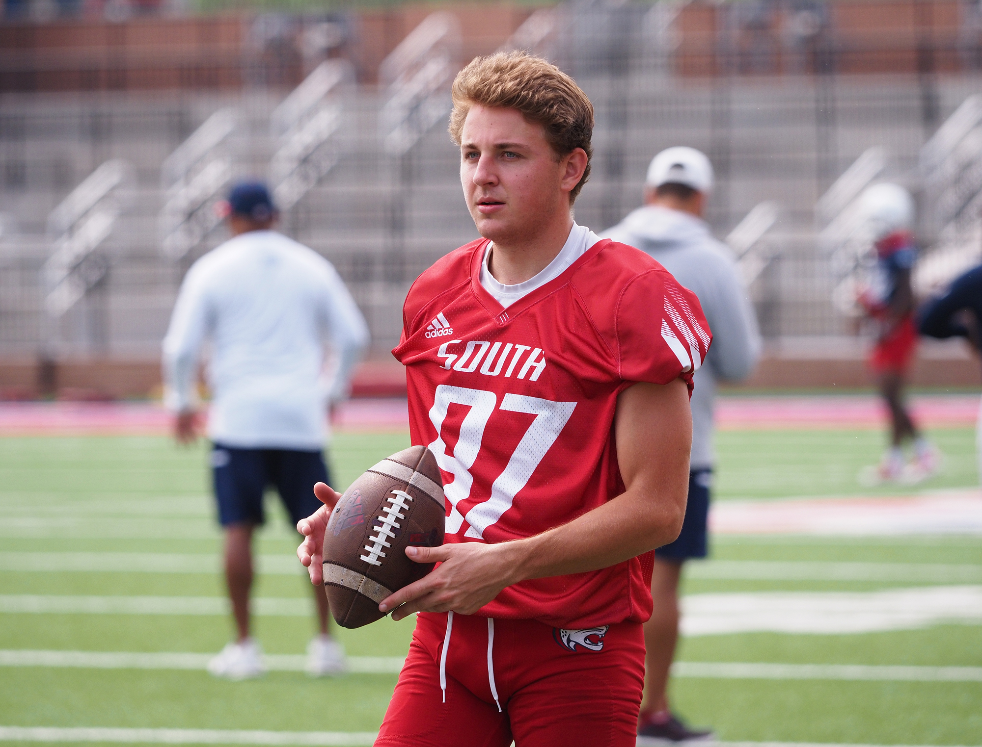 South Alabama football practice
