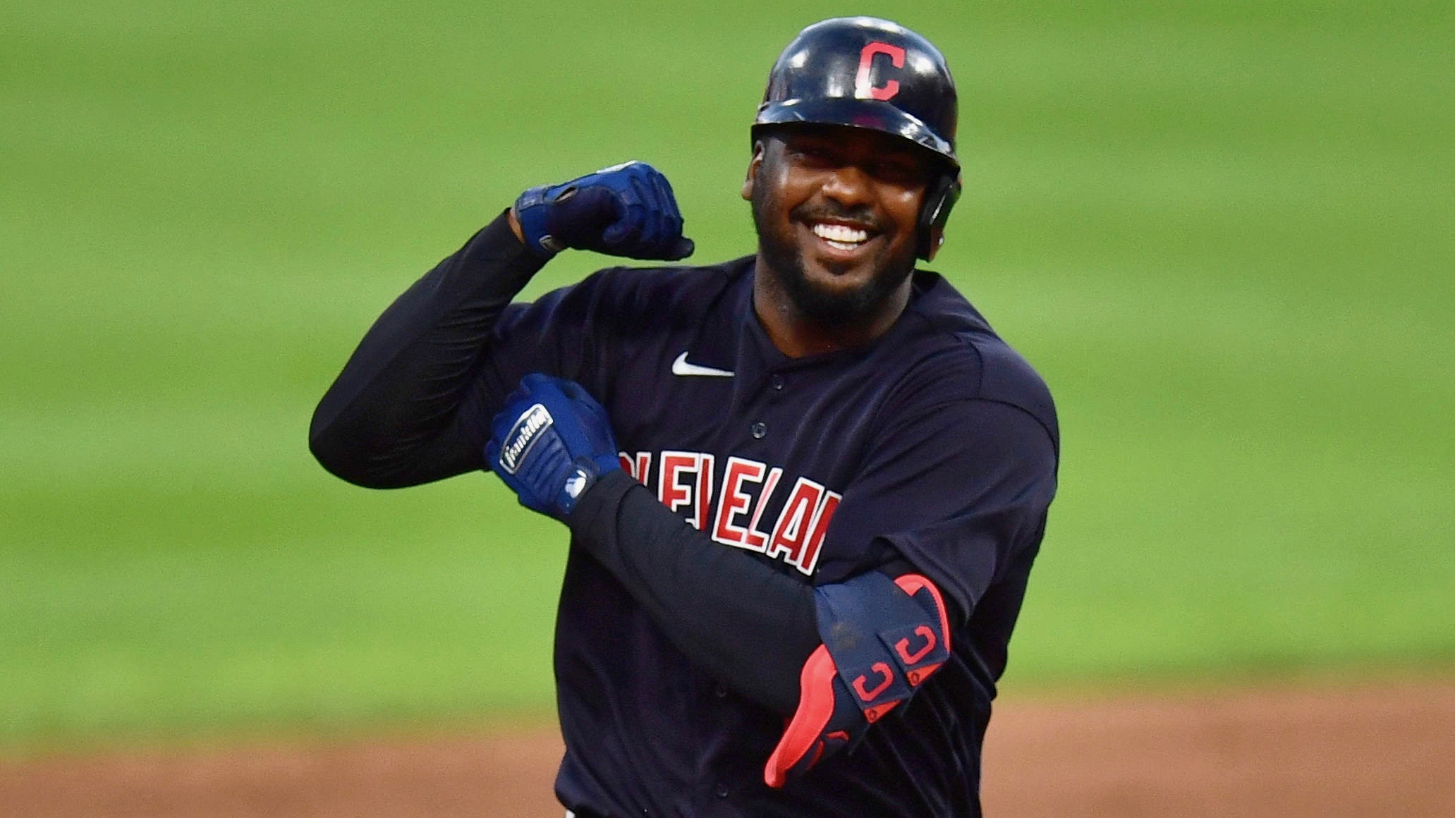 Franmil Reyes on Cleveland Indians' offense: 'We're going to be all right'  after his home run vs. Cincinnati 
