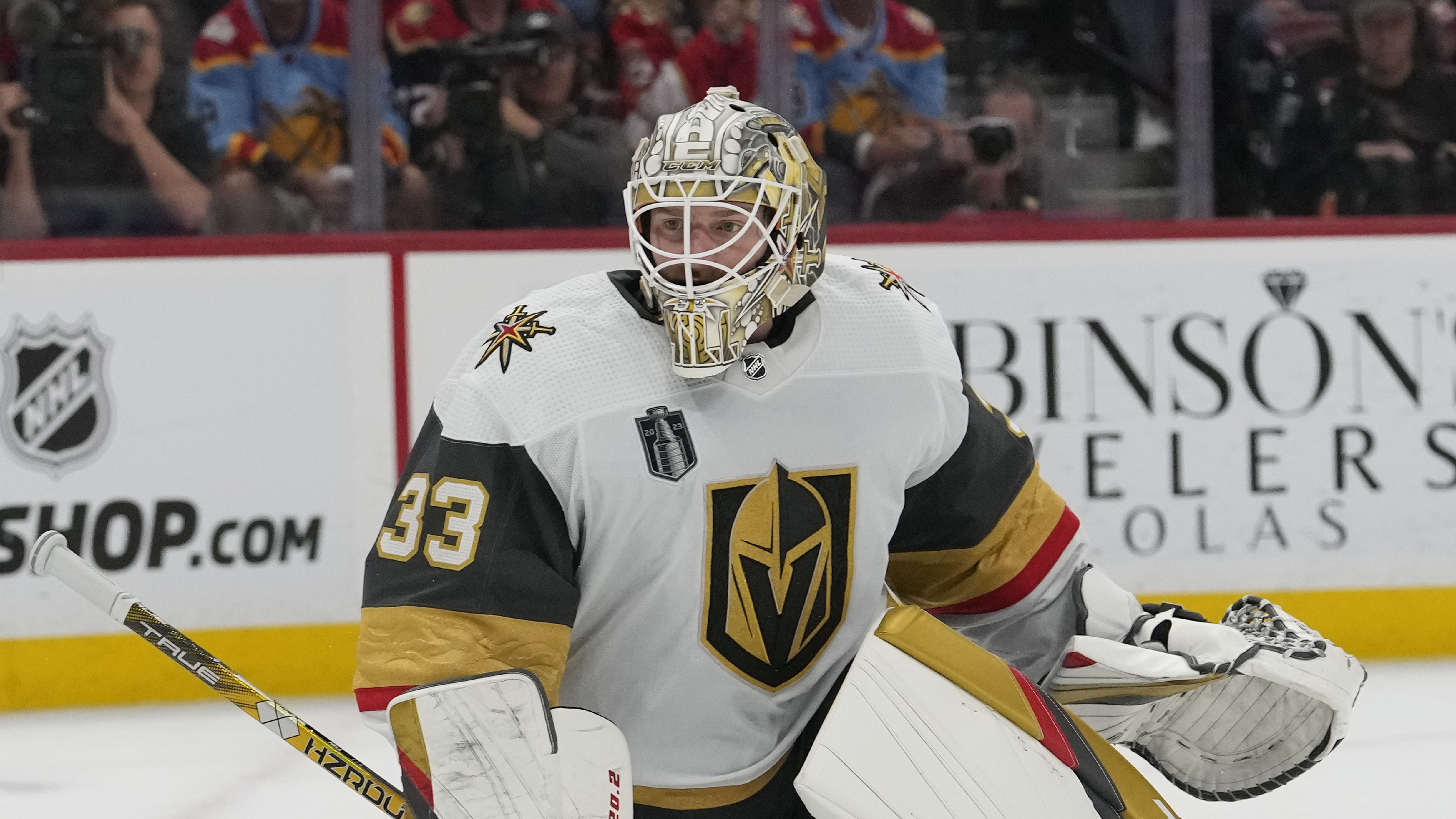 Top-selling Item] Adin Hill 33 Vegas Golden Knights Stanley Cup