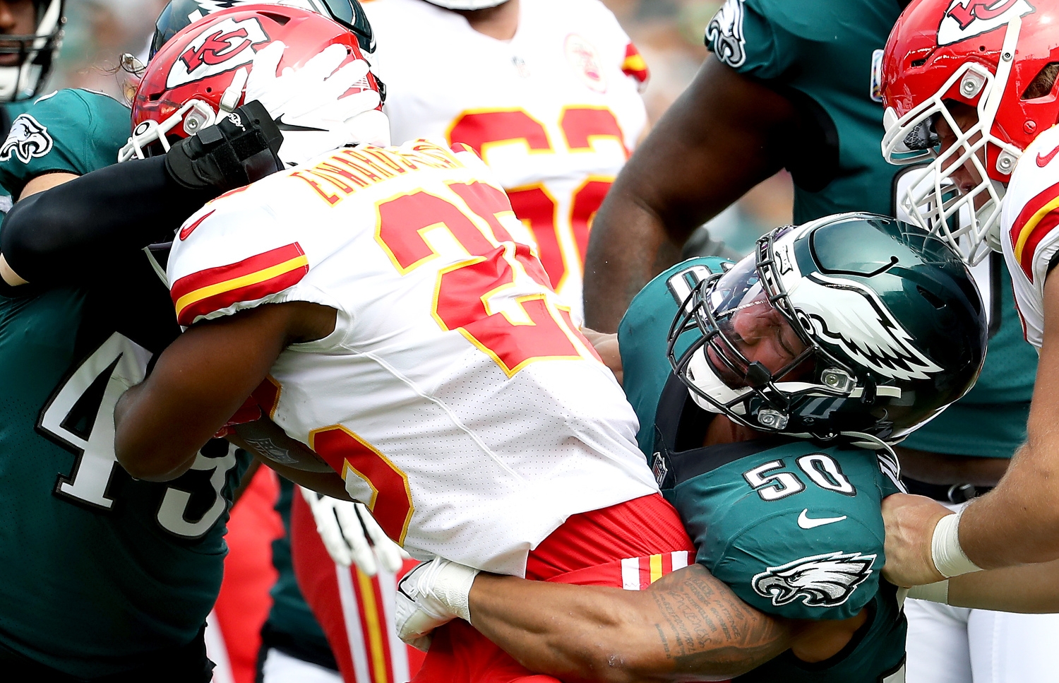 Kansas City Chiefs vs Philadelphia Eagles: Emotional Overload