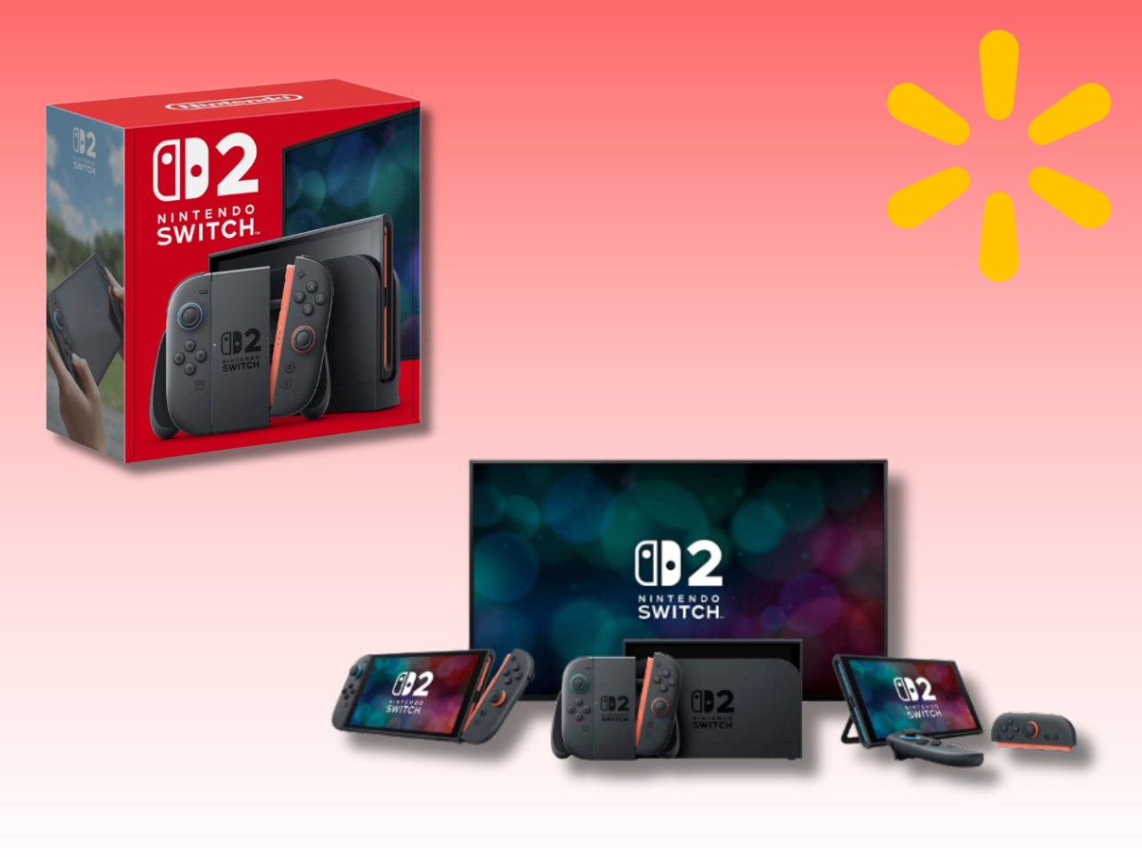 Walmart Nintendo Switch 2 sale offers $135 off plus free