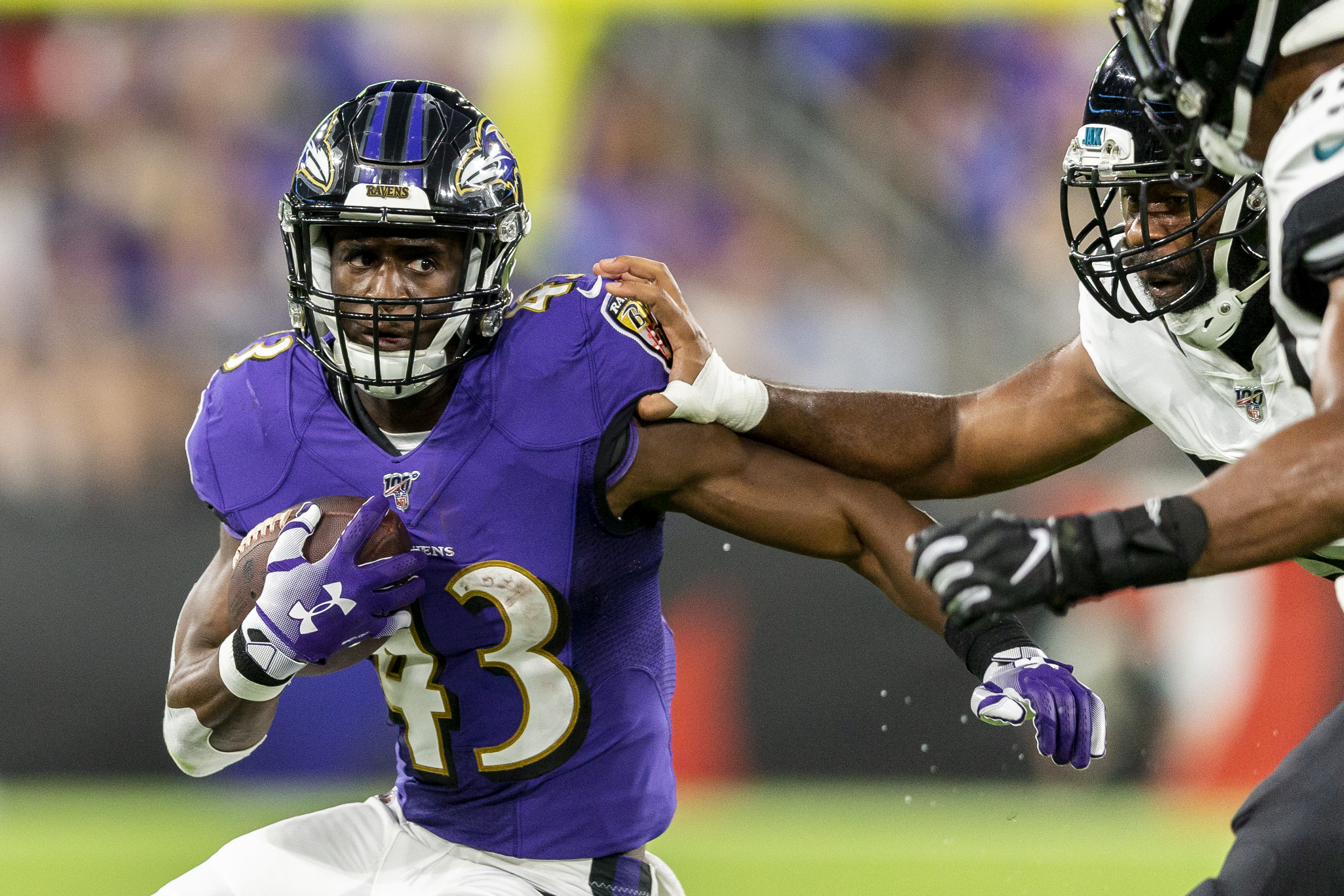 Ravens' Gus Edwards To Return To Practice; Justice Hill To Miss Time