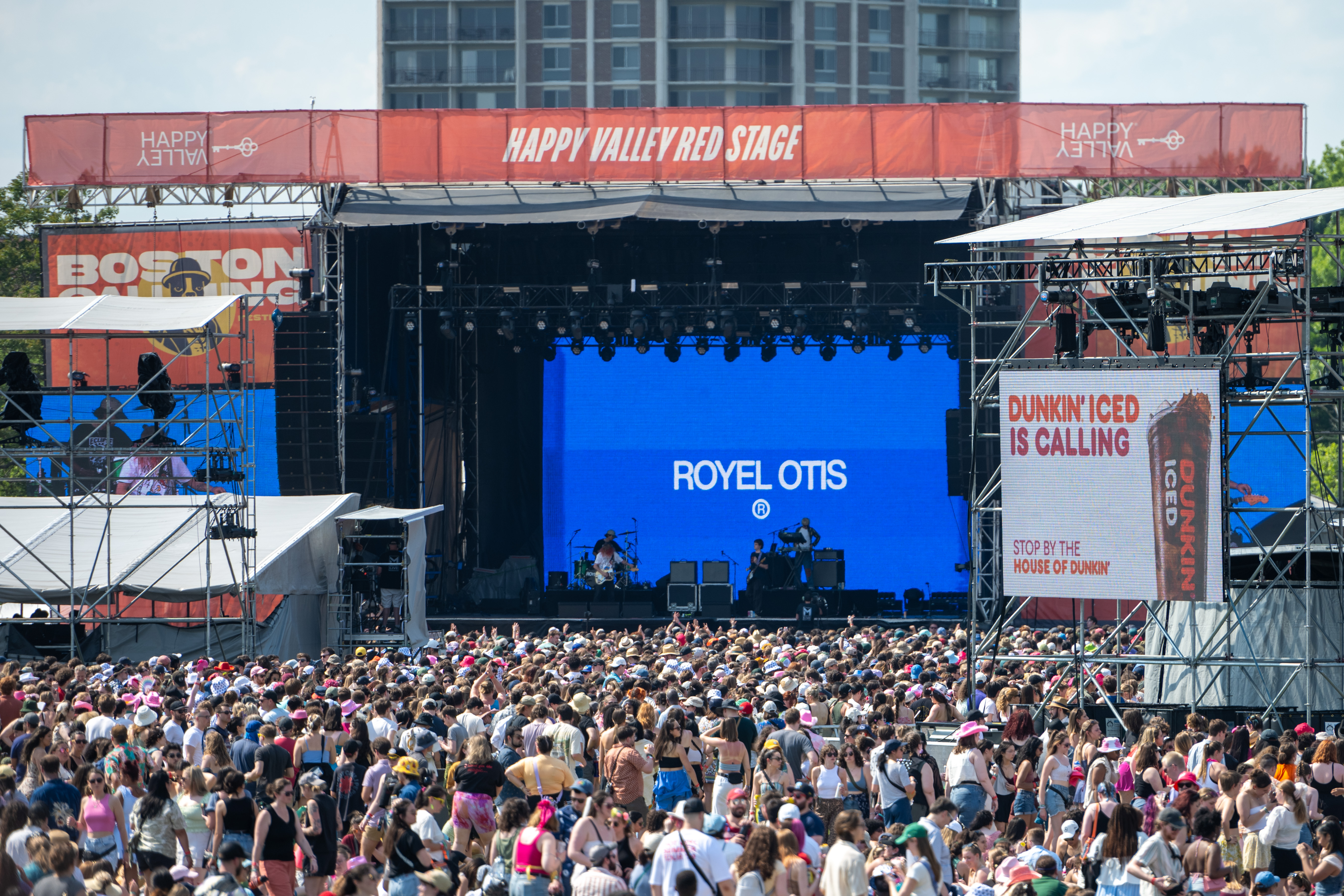 Royel Otis performs at Boston Calling