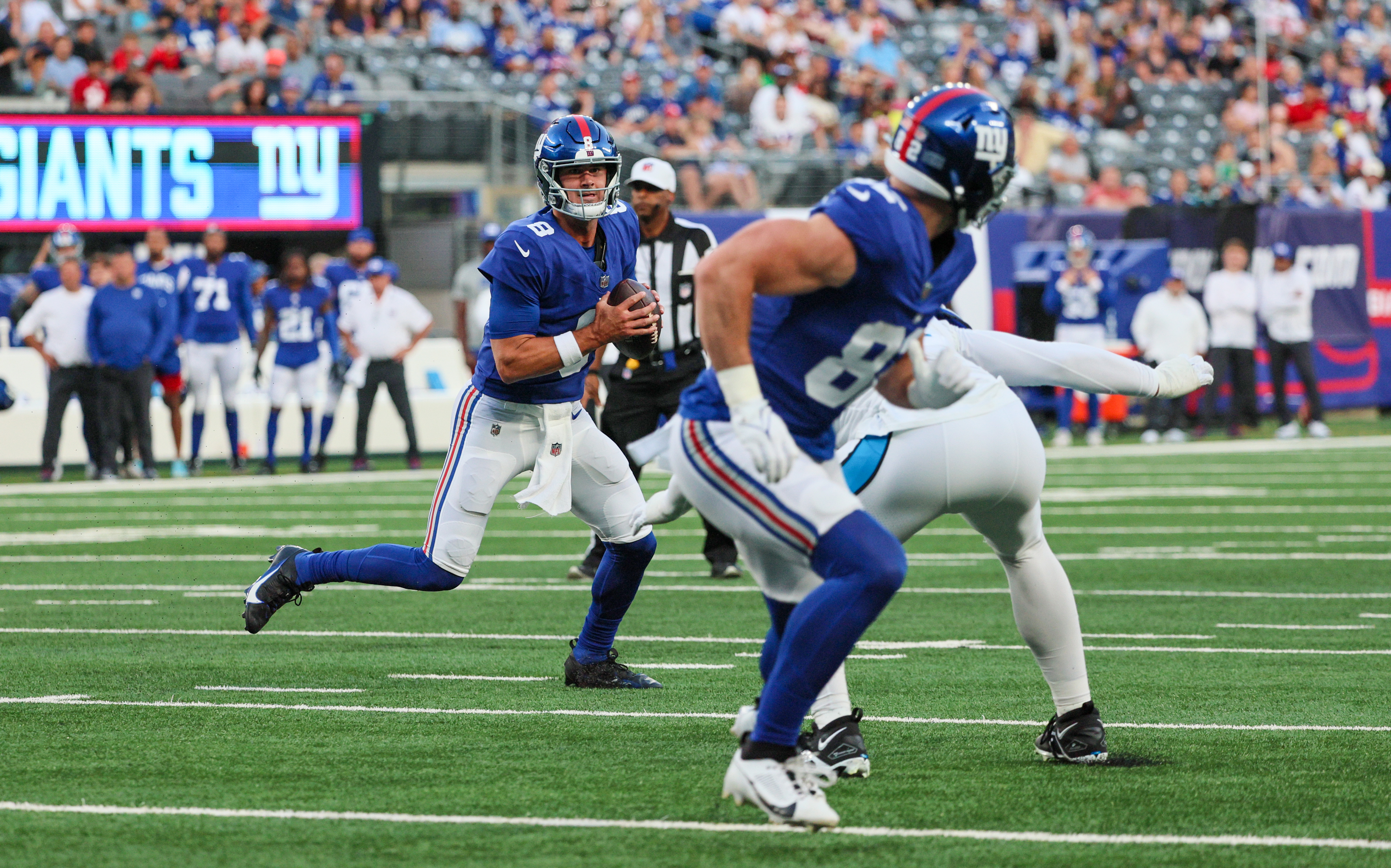 Giants drop Panthers, 21-19, in Week 2 of preseason: 7…