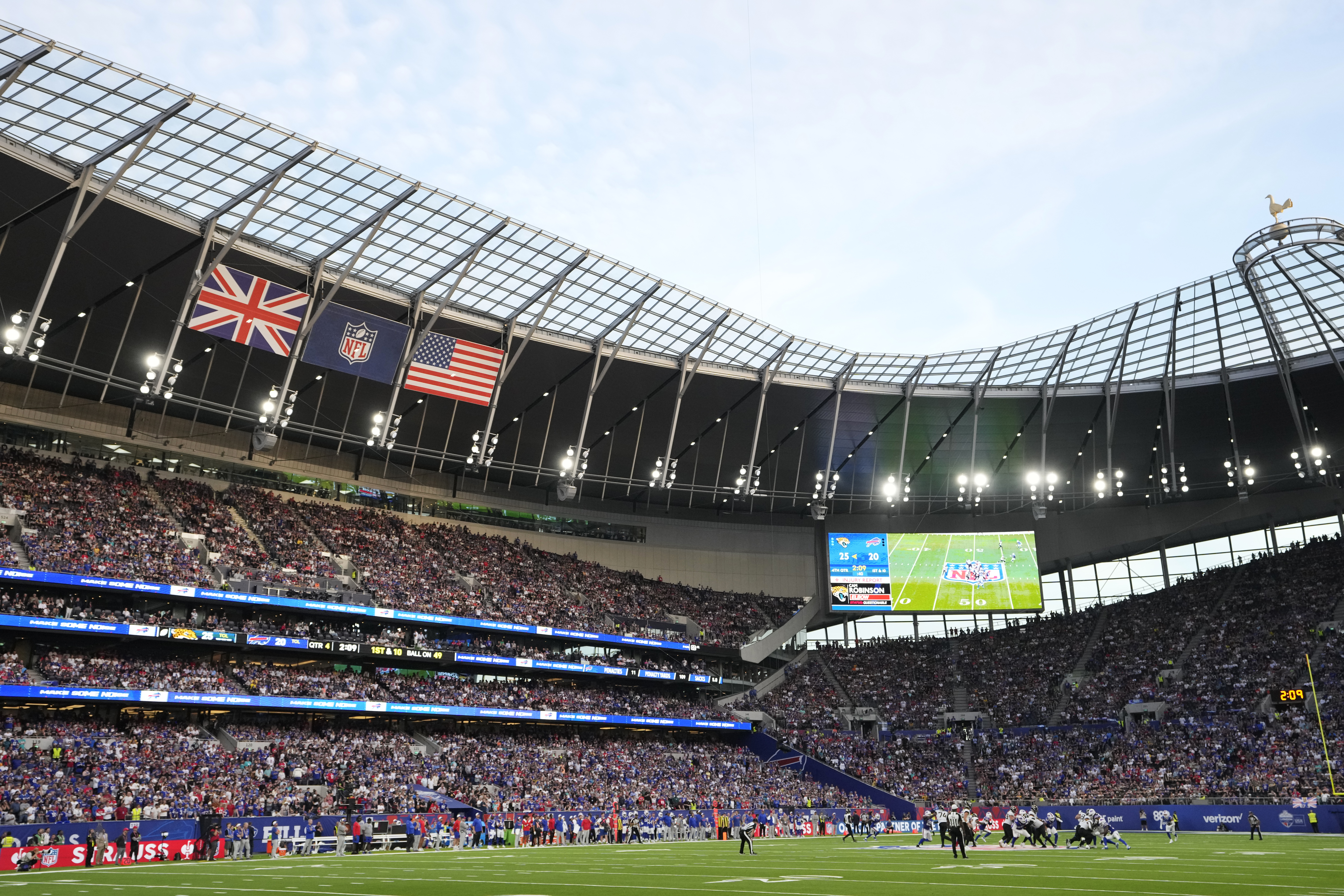 Bills Vs Jaguars Tottenham Hotspur Stadium London Uk Oct 8 2023