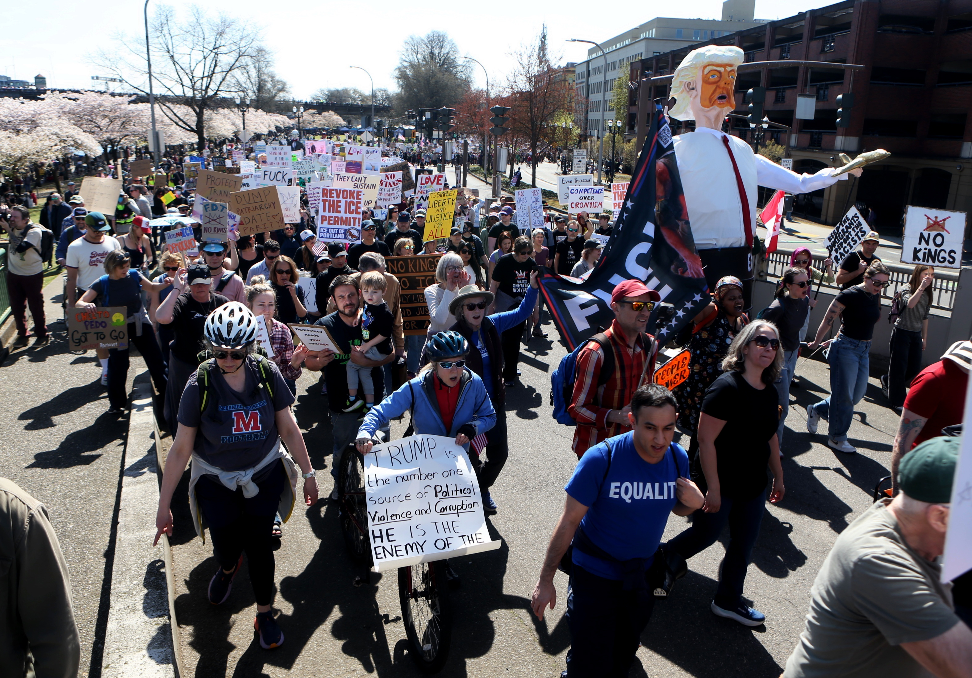 Portland No Kings protest - March 28, 2026 - oregonlive.com