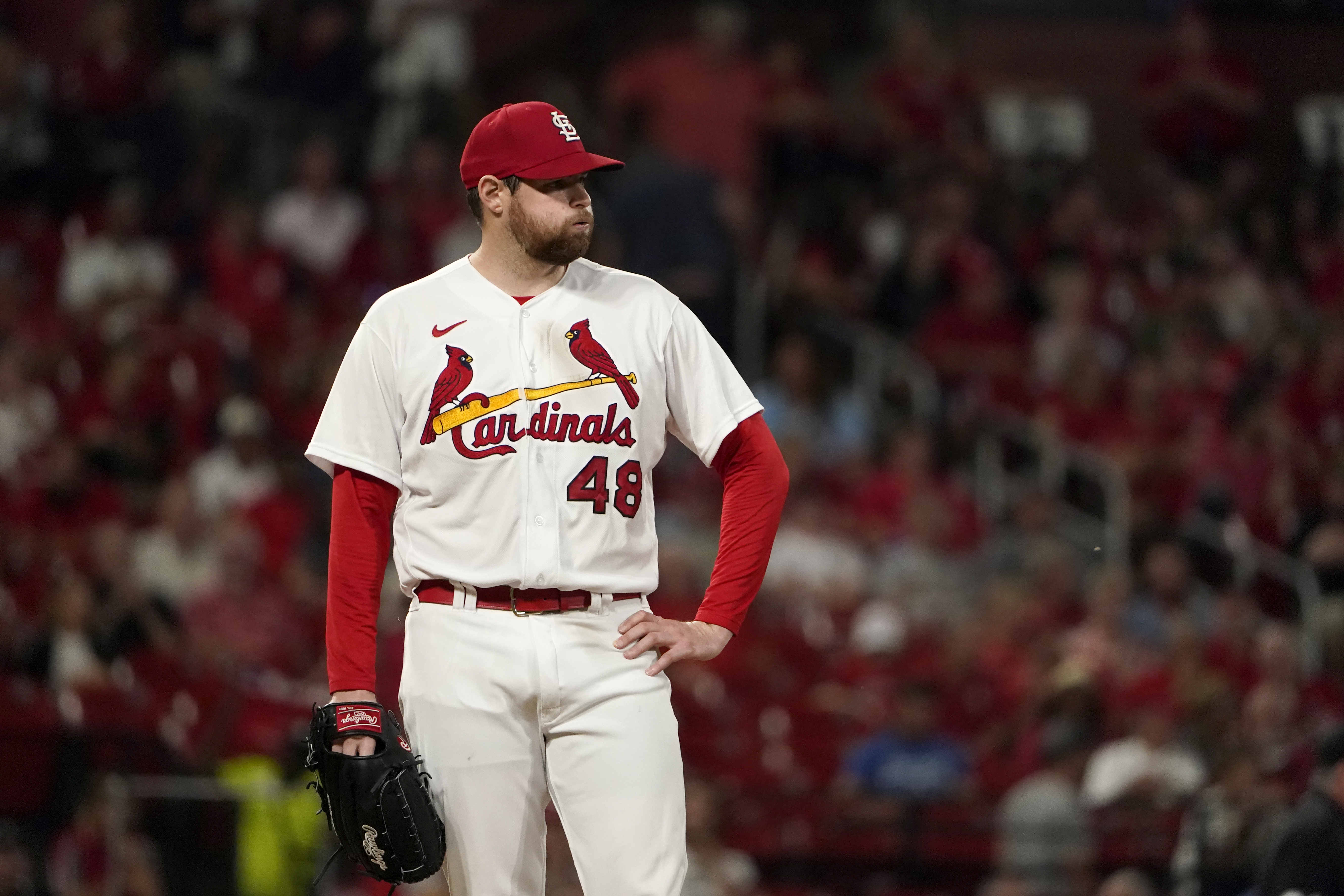 Jordan Montgomery may be pitching himself out of the Cardinals