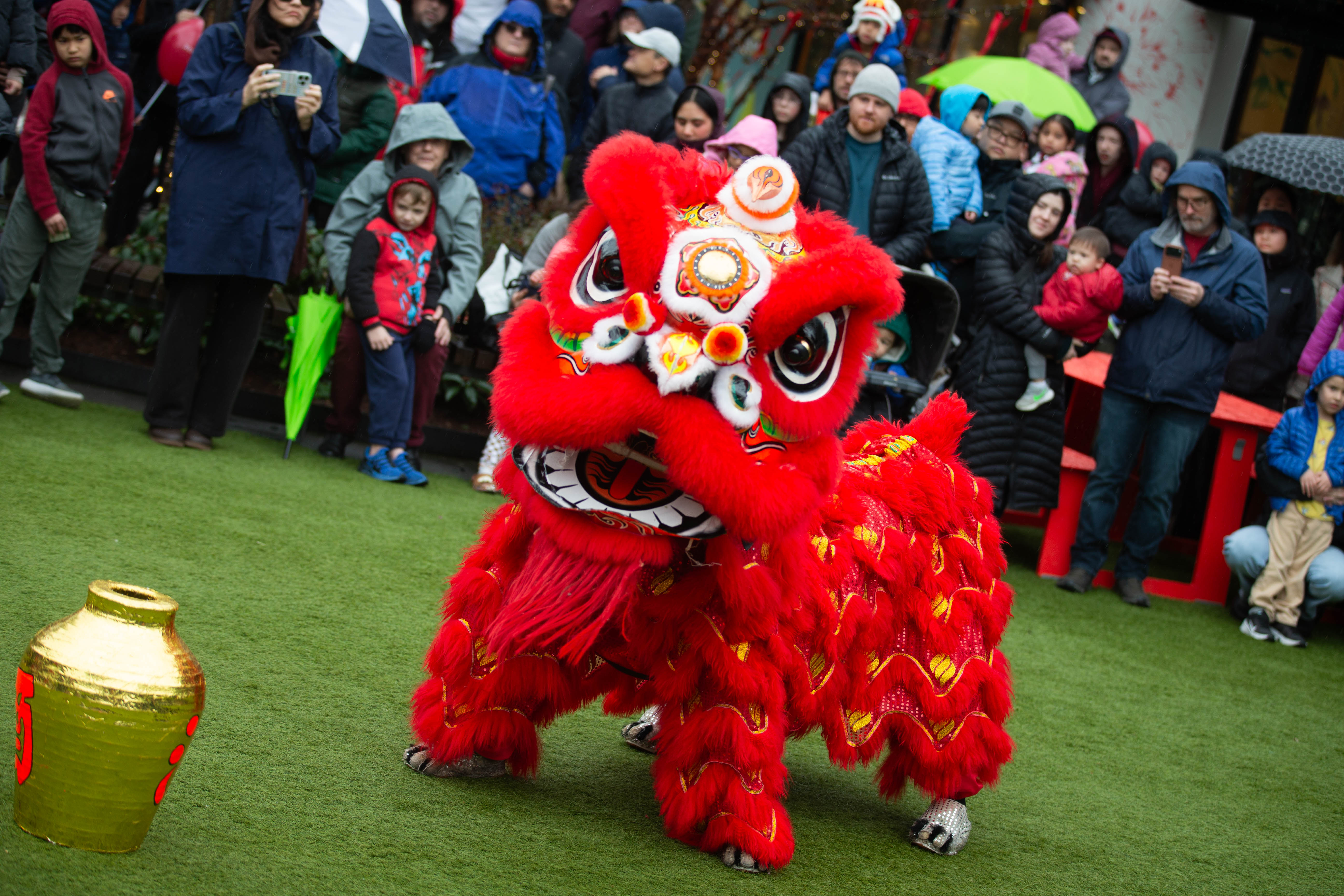 【極美品】DANCE WITH DRAGON 豹柄 ロングパンツ ワッペン刺繍 For the Year of the Dragon, Portland Chinatown Museum will restore